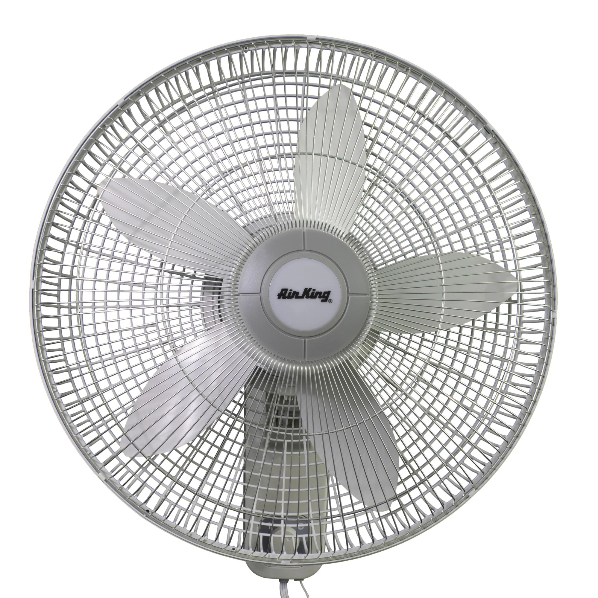 Air King 1/20 HP 18" Commercial Grade Wall Mount Fan: Oscillating, 3-Speed, Gray - Image 11
