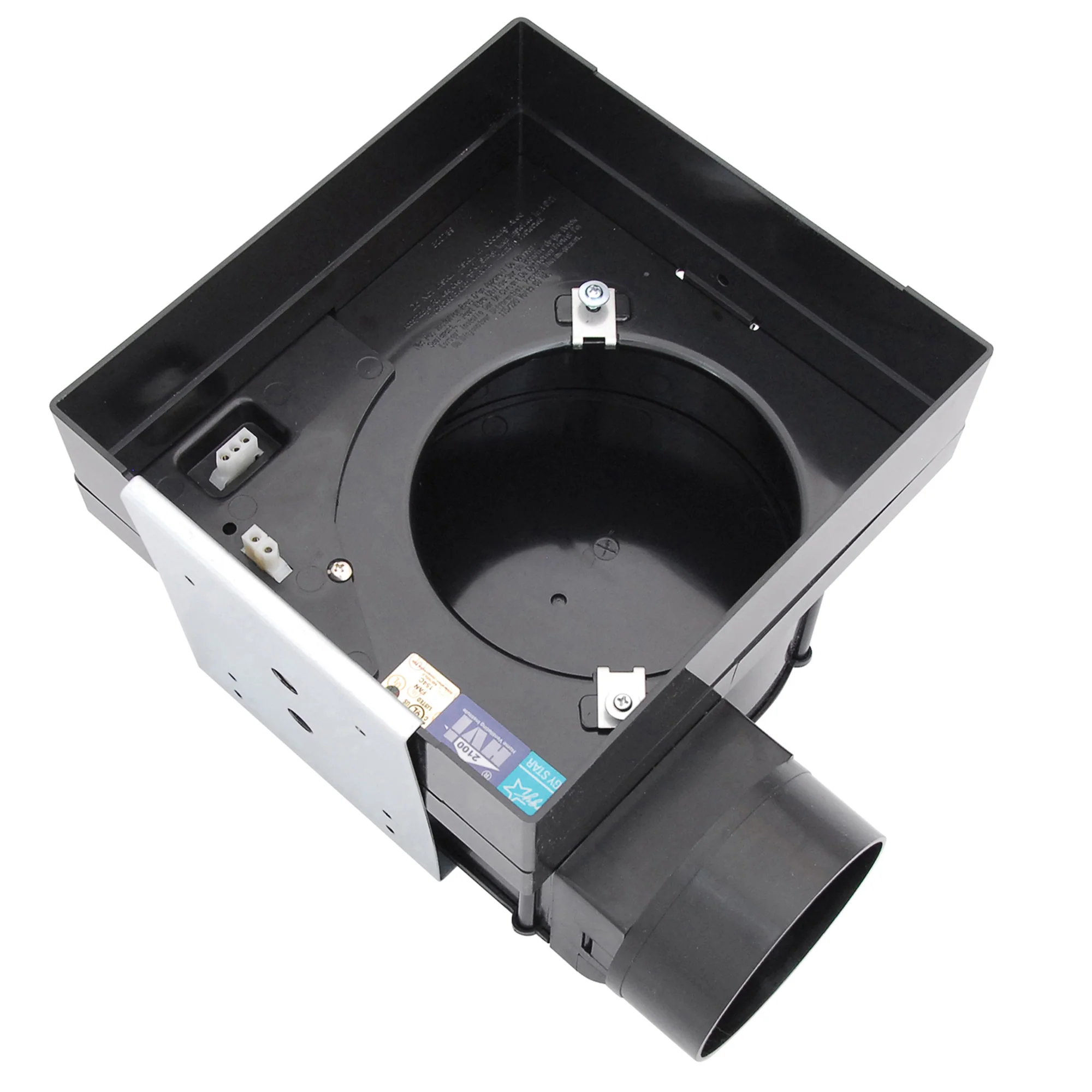 Air King 70 CFM Snap-In Exhaust Fan (ENERGY STAR® Certified, ceiling mounted, light, white) - Image 10