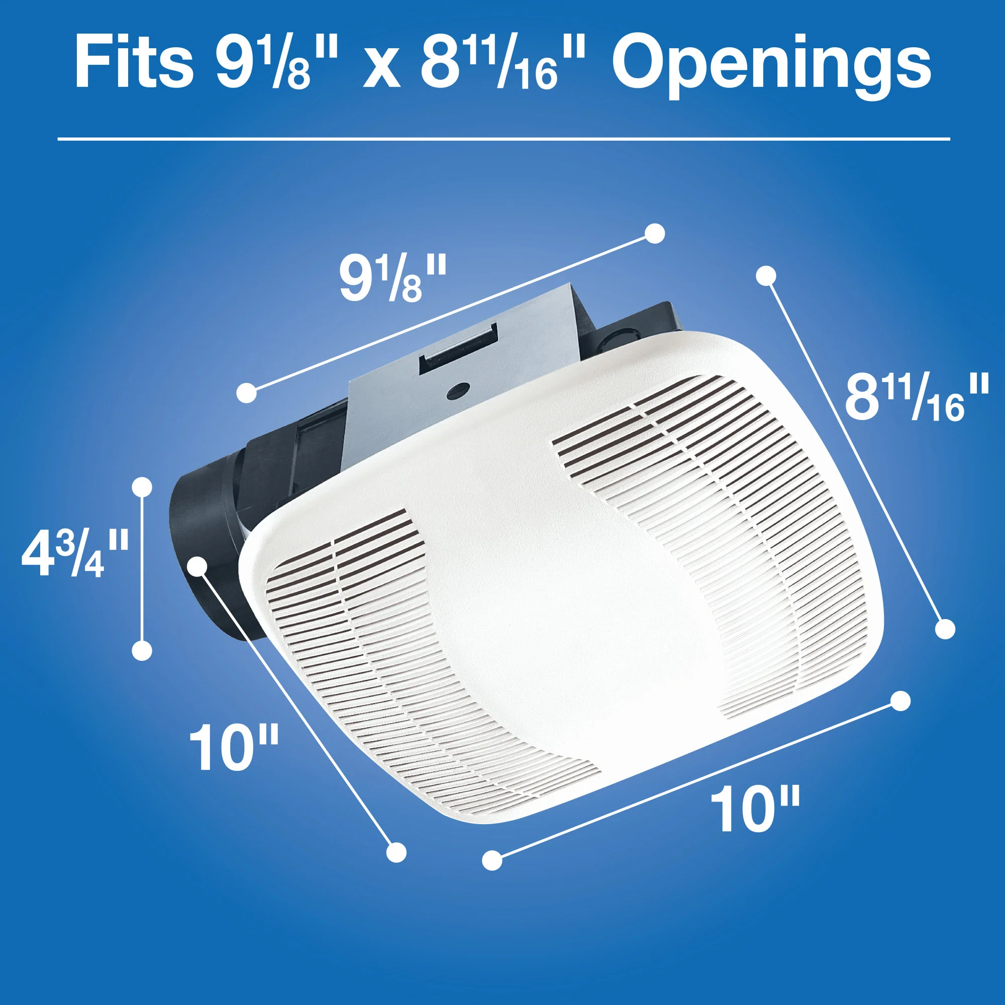 Air King ENERGY STAR® Certified 50 CFM Snap-In Exhaust Fan - Image 6