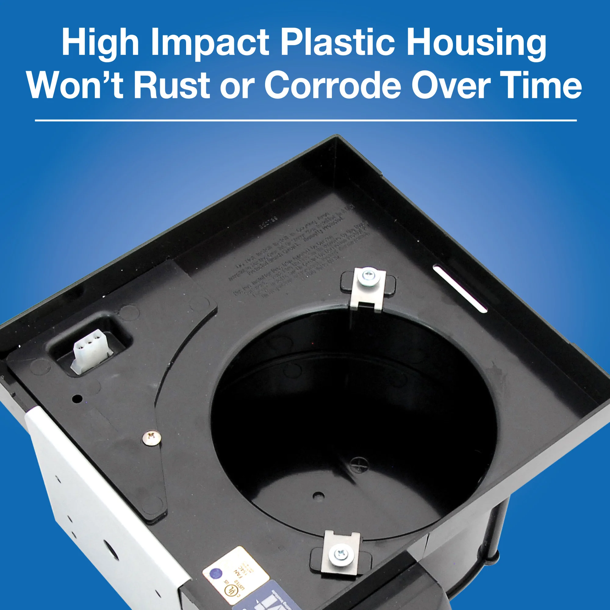 Air King ENERGY STAR® Certified 50 CFM Snap-In Exhaust Fan - Image 7