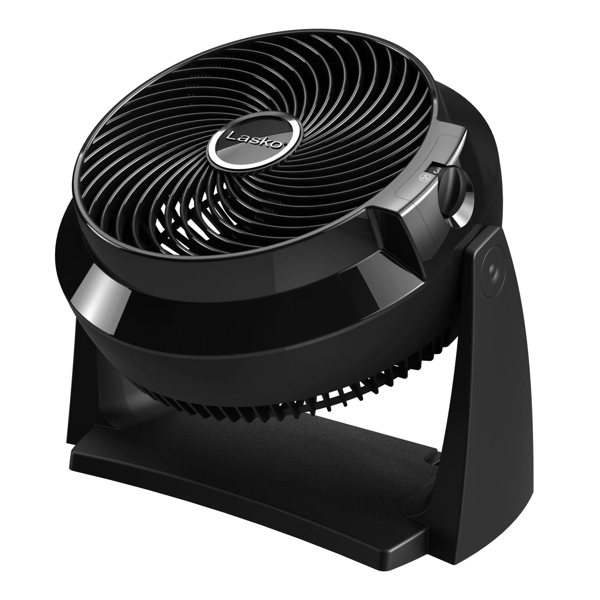 Lasko Air Flexor 10" Floor Fan: Wall Mount, 3-Speed, High Velocity, Pivoting, Black - Image 5