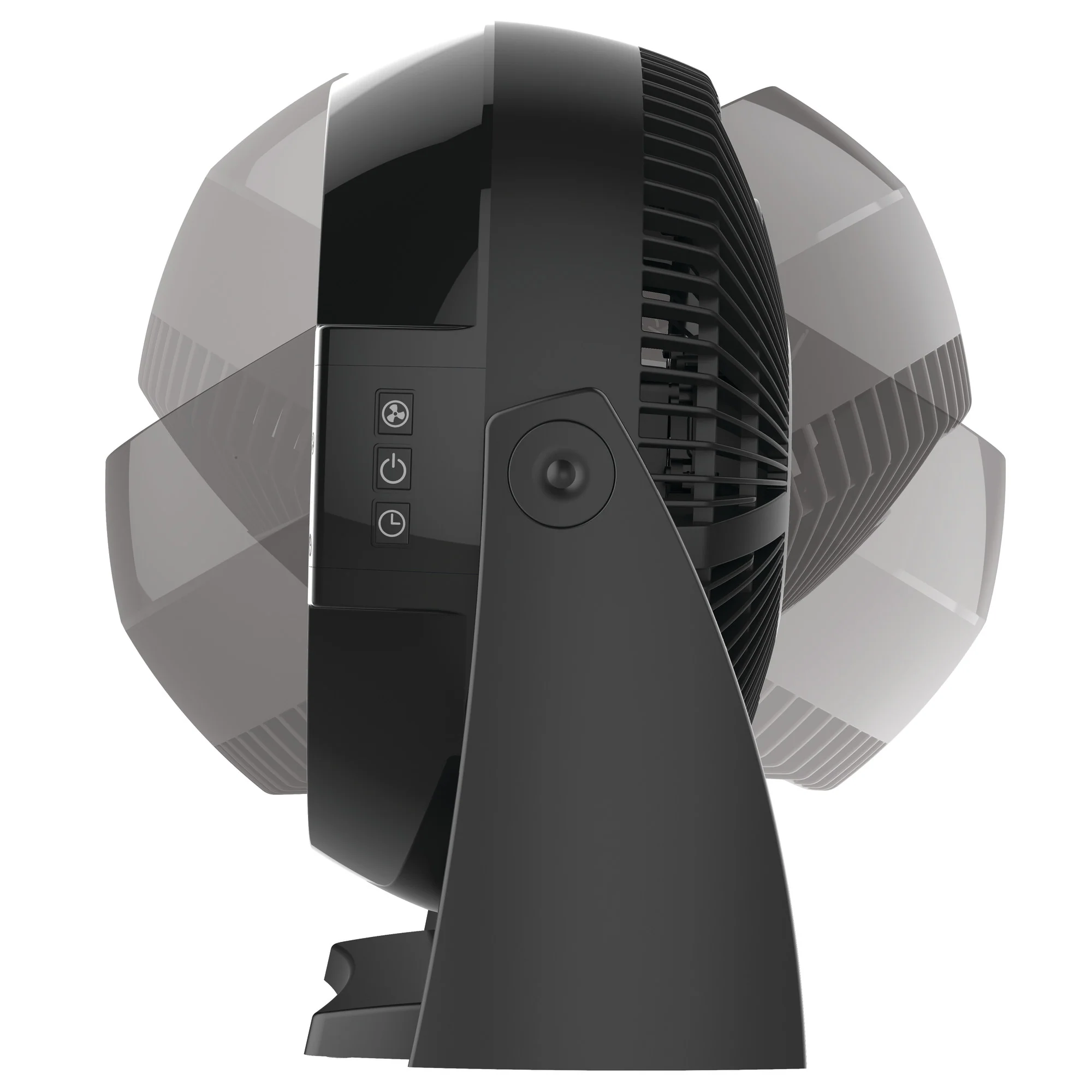 Lasko 10" Air Circulator Fan: Wall Mount, 3-Speed, Remote, Timer, Black - Image 4