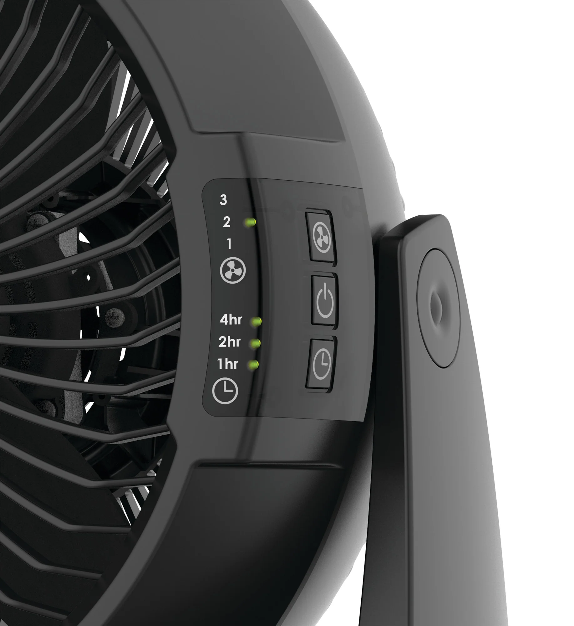 Lasko 10" Air Circulator Fan: Wall Mount, 3-Speed, Remote, Timer, Black - Image 5
