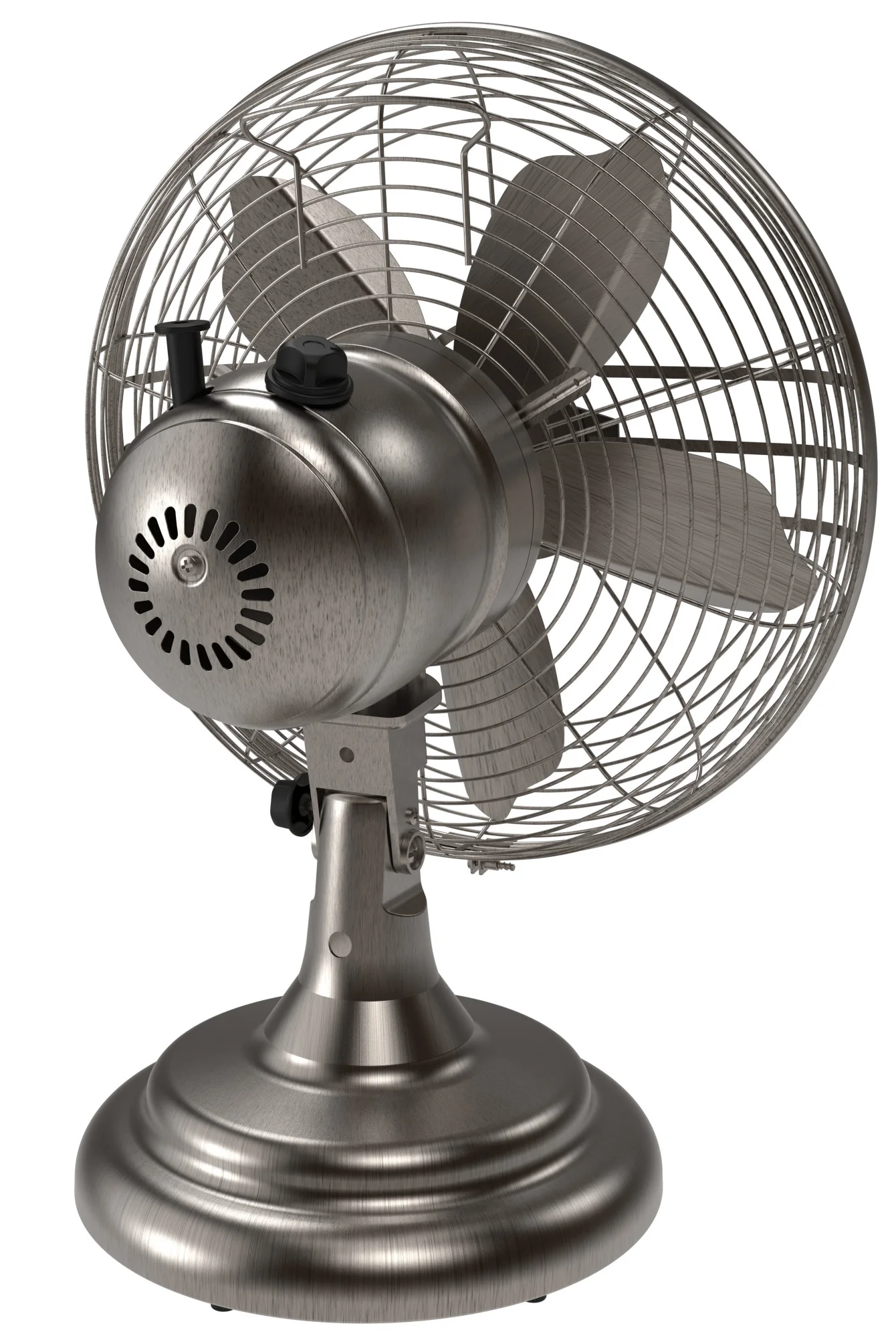 Lasko 12" Classic Metal Table Fan: Oscillating, 3-Speed, Tilting Head, Bronze - Image 9