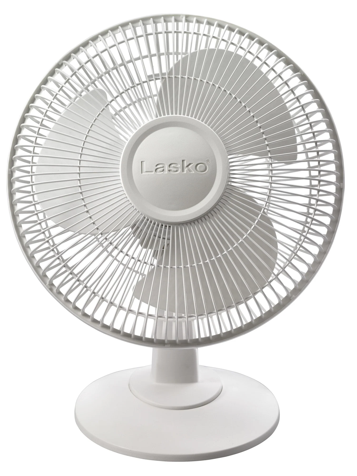 Lasko 12" Table Fan: Oscillating, 3-Speed, Tilting Head, White - Image 3