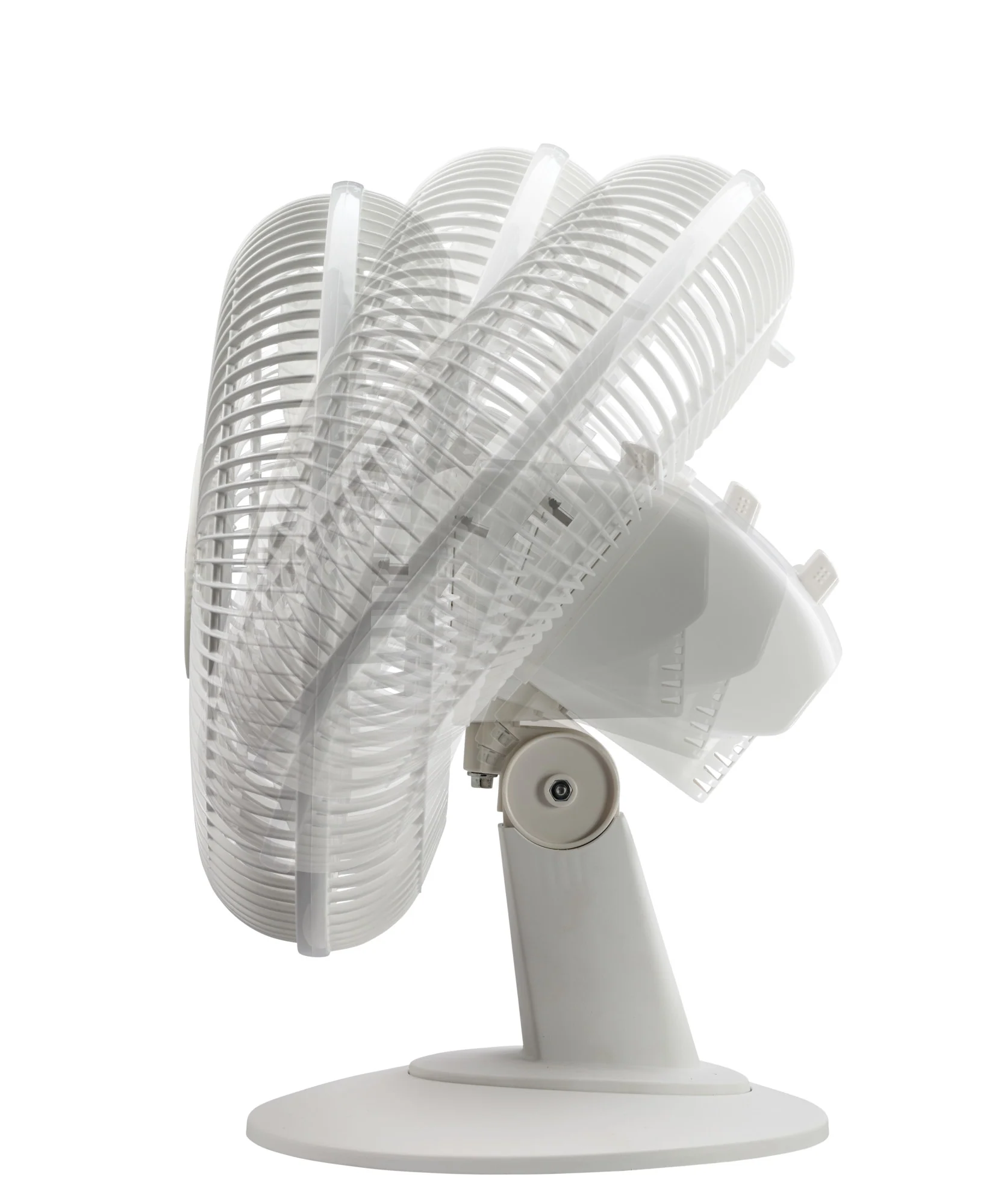 Lasko 12" Table Fan: Oscillating, 3-Speed, Tilting Head, White - Image 5
