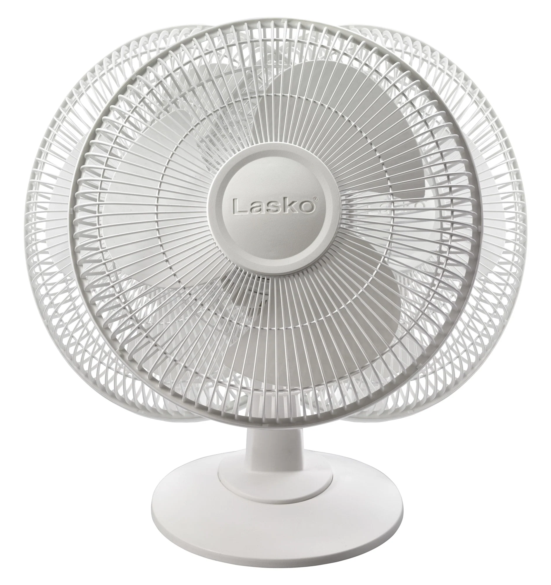 Lasko 12" Table Fan: Oscillating, 3-Speed, Tilting Head, White - Image 6