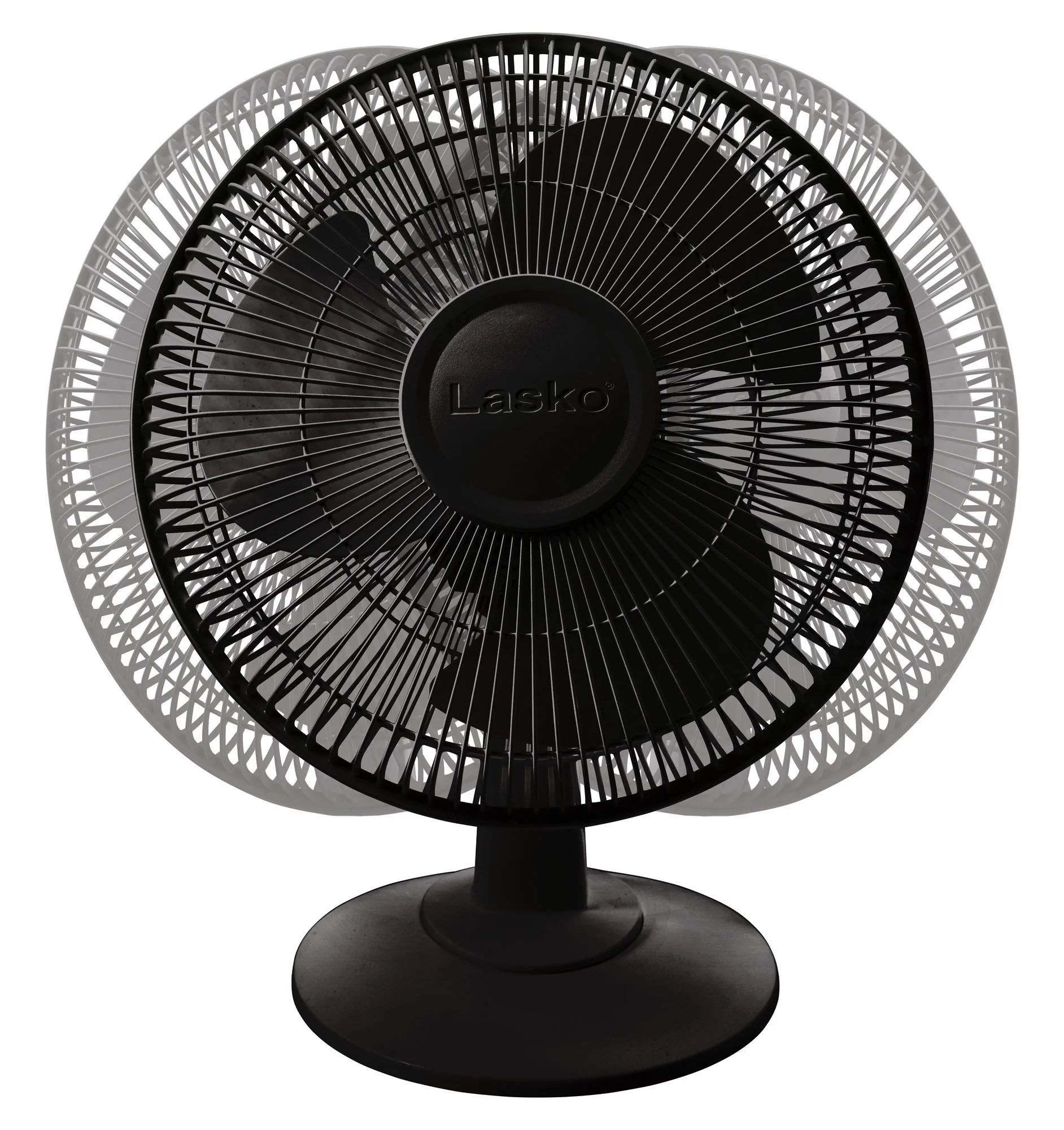 Lasko 12" Table Fan: Oscillating, 3-Speed, Tilting Head, Black - Image 7