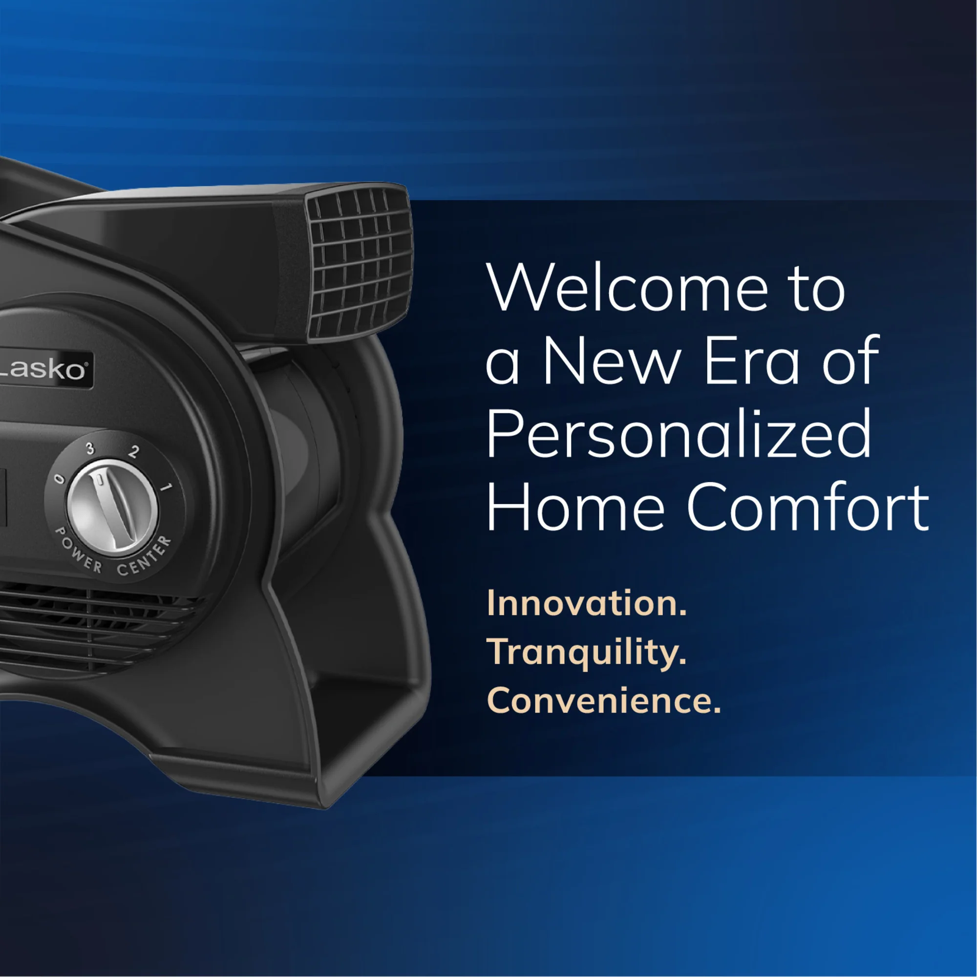 Lasko 12" Air Mover Blower Fan: 3-Speed, High Velocity, 2 Outlets, Pivoting, Black - Image 7