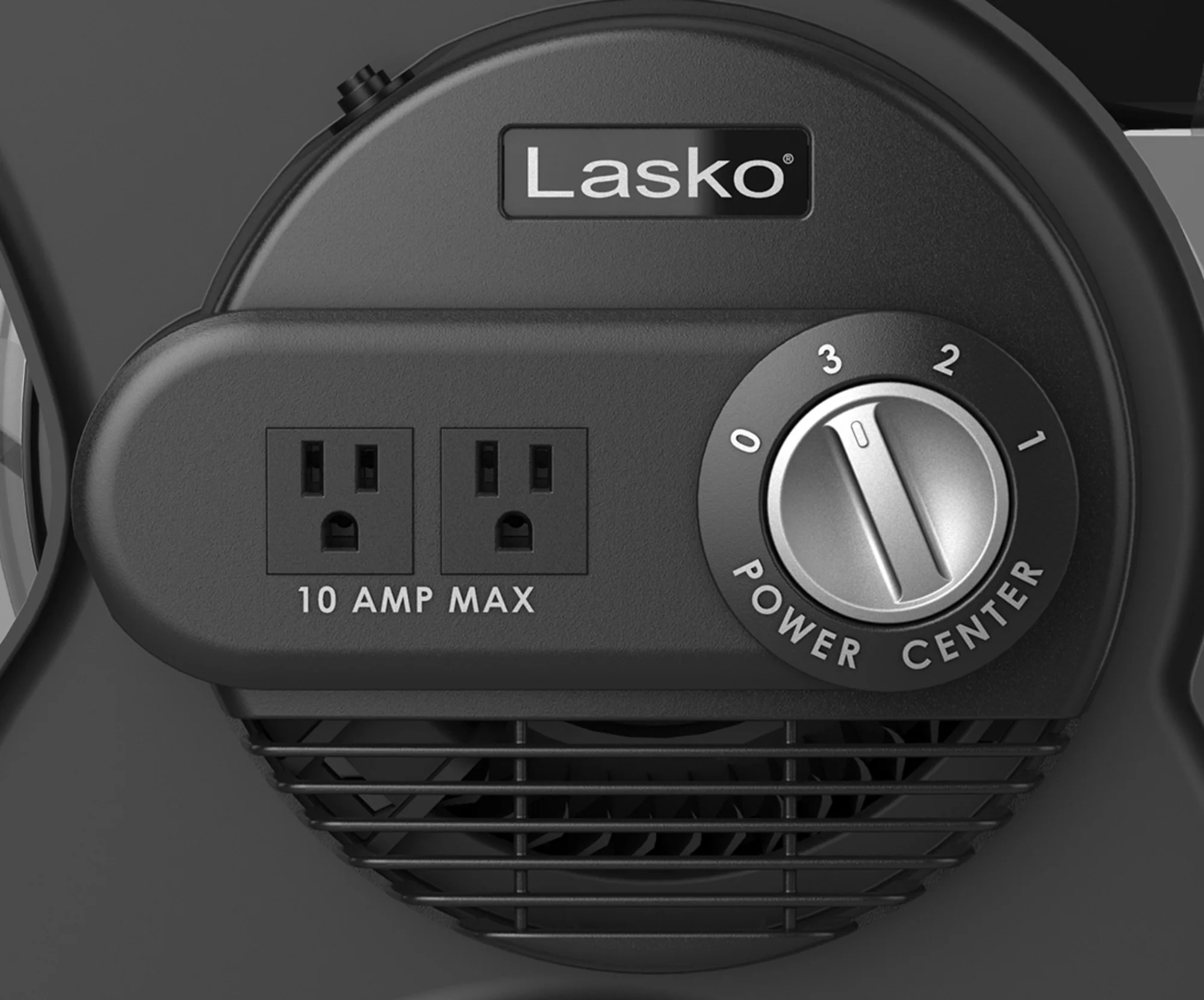 Lasko 12" Air Mover Blower Fan: 3-Speed, High Velocity, 2 Outlets, Pivoting, Black - Image 8
