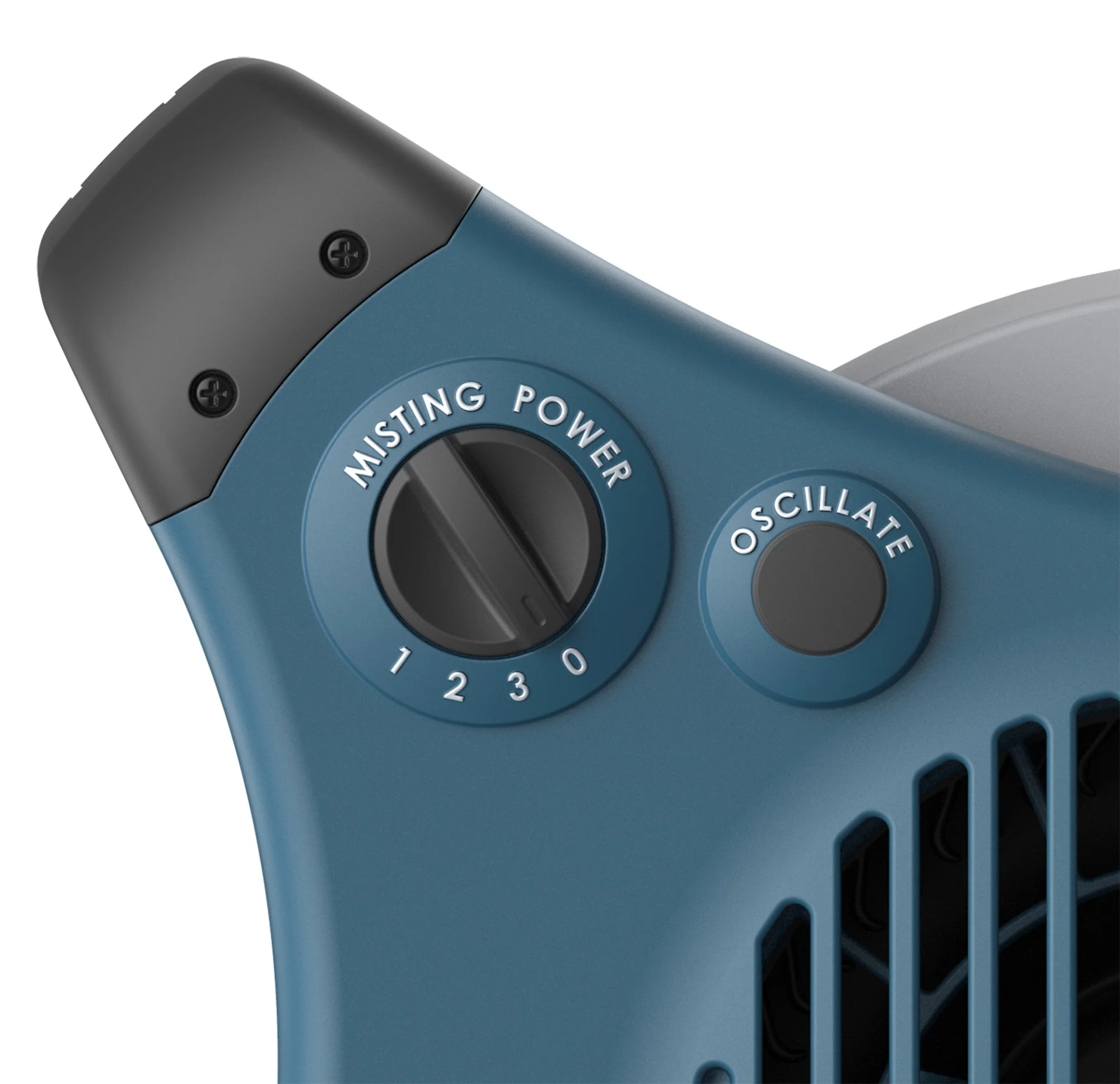 Lasko Misto 15" Outdoor Misting Fan: 3-Speed, Pivoting, Powered Louvers, Blue - Image 10