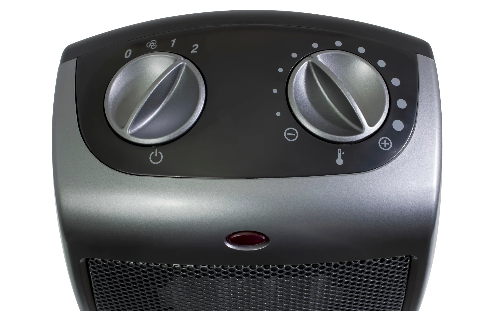 Lasko 9" Ceramic Table Top Heater (2 heat settings, manual, thermostat, tip-over switch, gray) - Image 9