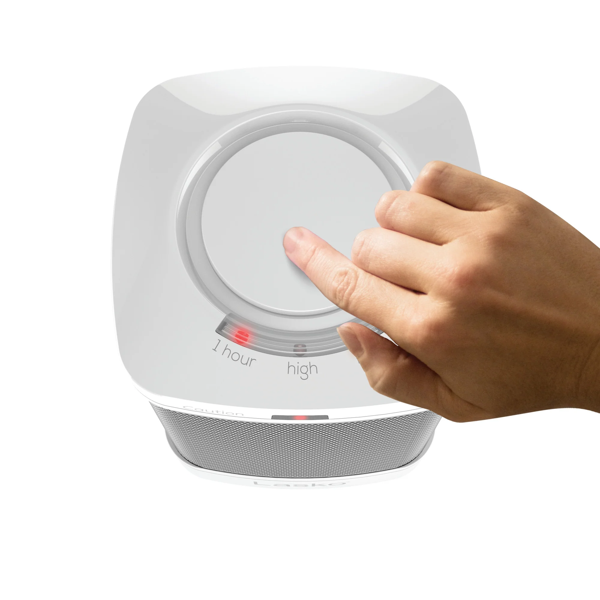 Lasko 8" Bathroom Ceramic Heater (2 heat settings, timer, ALCI safety plug, white) - Image 12