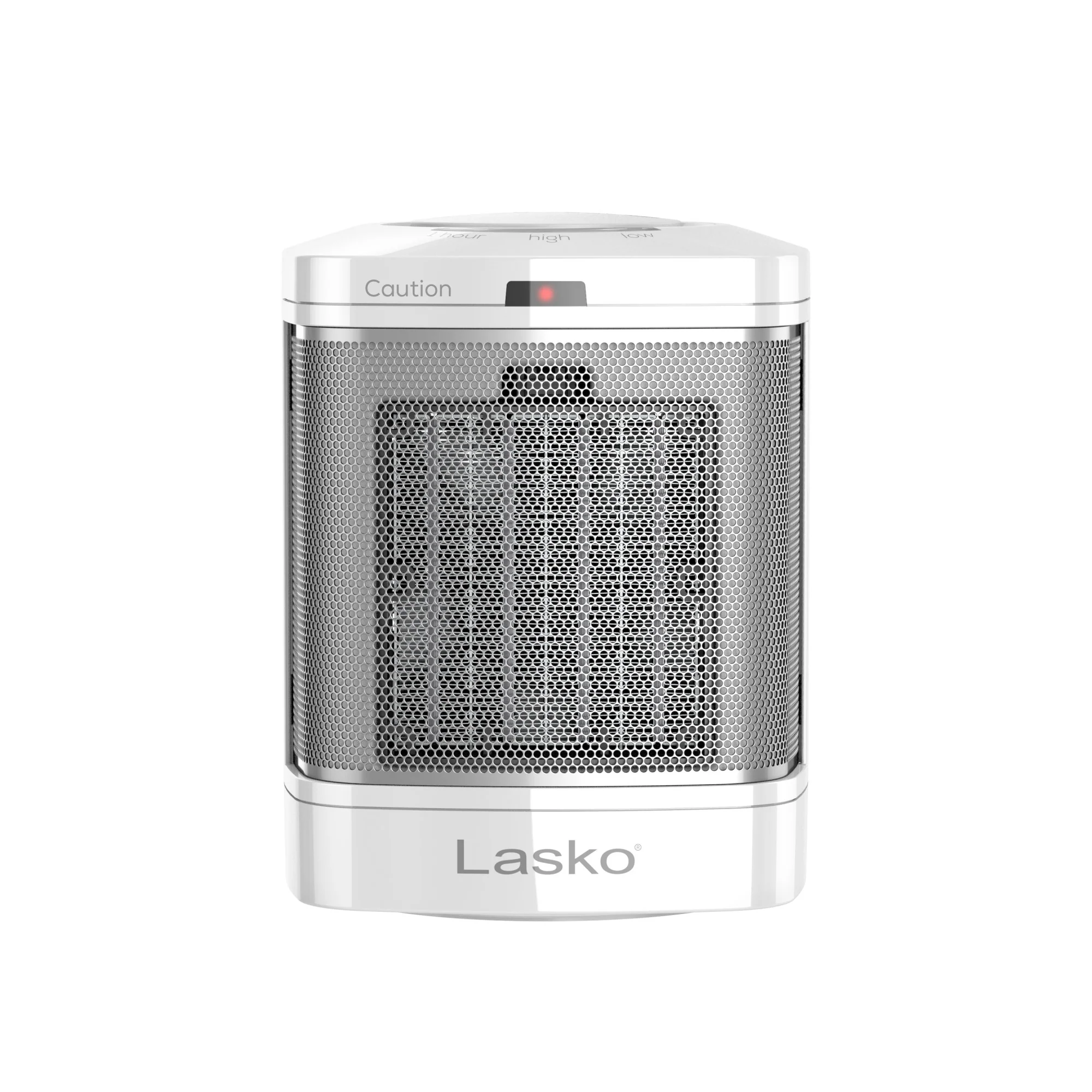 Lasko 8" Bathroom Ceramic Heater (2 heat settings, timer, ALCI safety plug, white) - Image 8