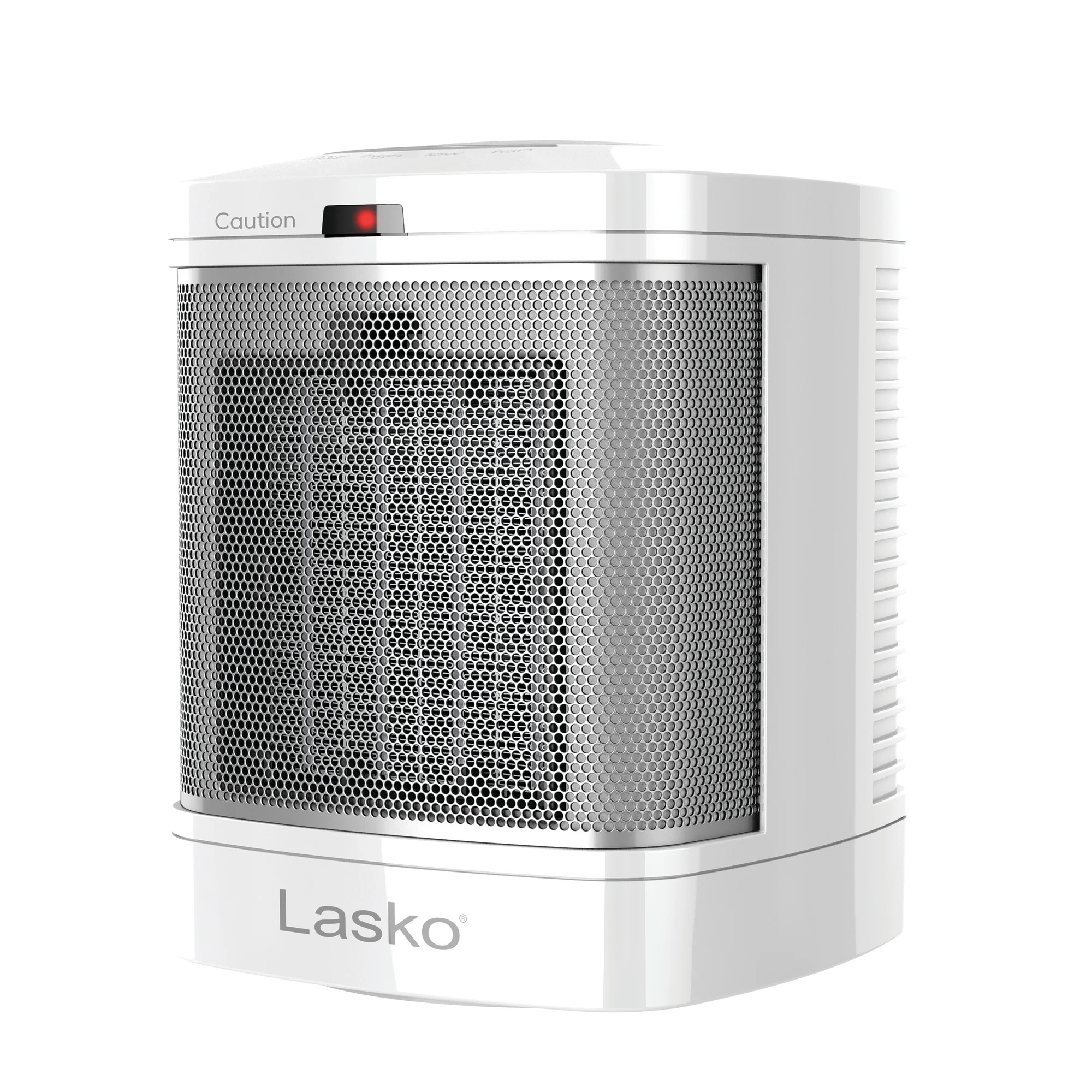 Lasko 8" Bathroom Ceramic Heater (2 heat settings, timer, ALCI safety plug, white)