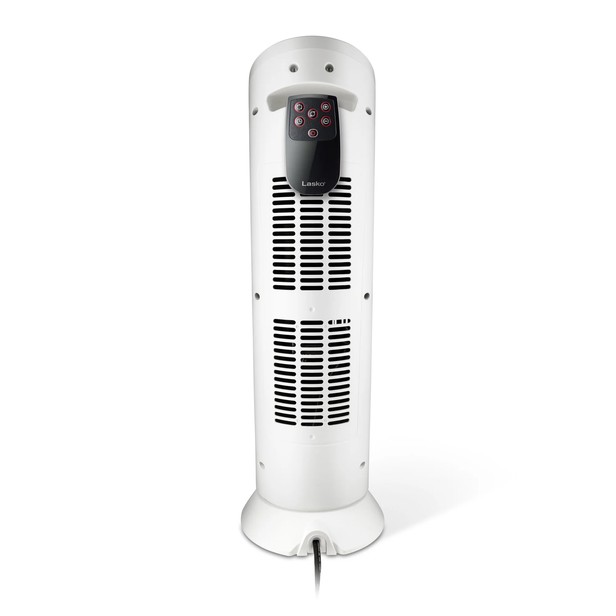 Lasko 22" Digital Ceramic Tower Heater (2 heat settings, remote, timer, white) - Image 10