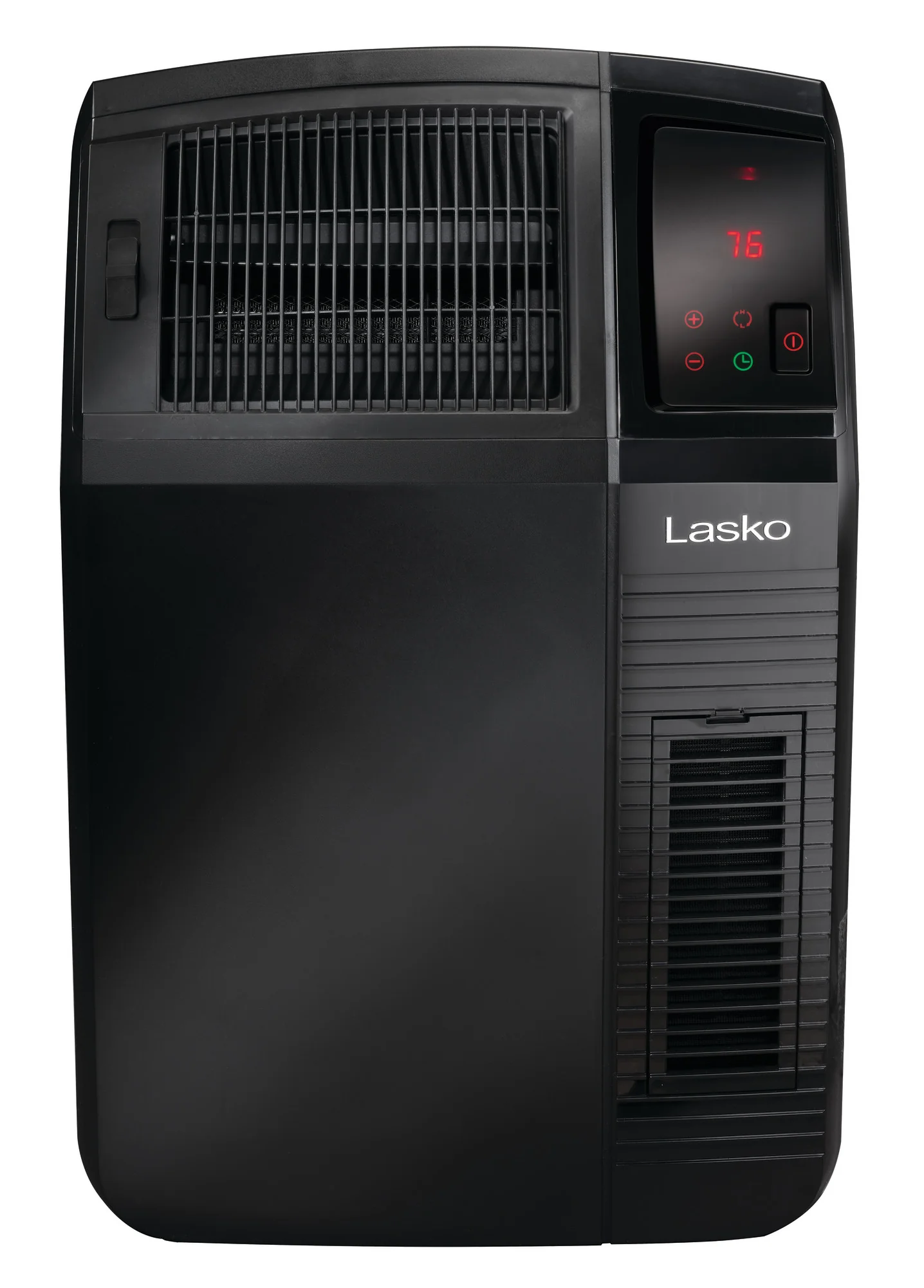 Lasko 1500W Electric Cyclonic Ceramic Room Space Heater with 8-Hour Timer, CC24920, Black - Image 7