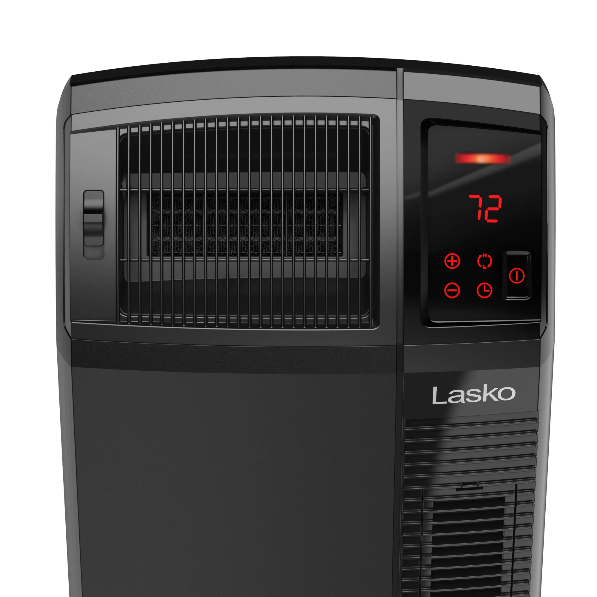Lasko 1500W Electric Cyclonic Ceramic Room Space Heater with 8-Hour Timer, CC24920, Black - Image 8