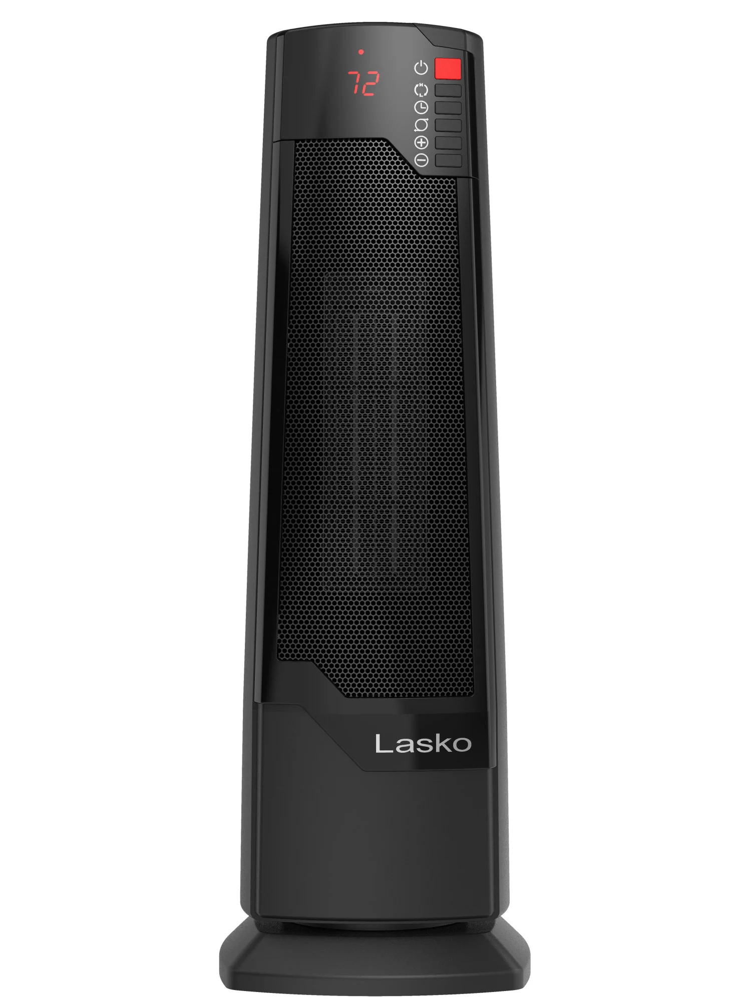 Lasko 1500W Electric Oscillating Ceramic Tower Space Heater with Remote, CT22835, Black - Image 2