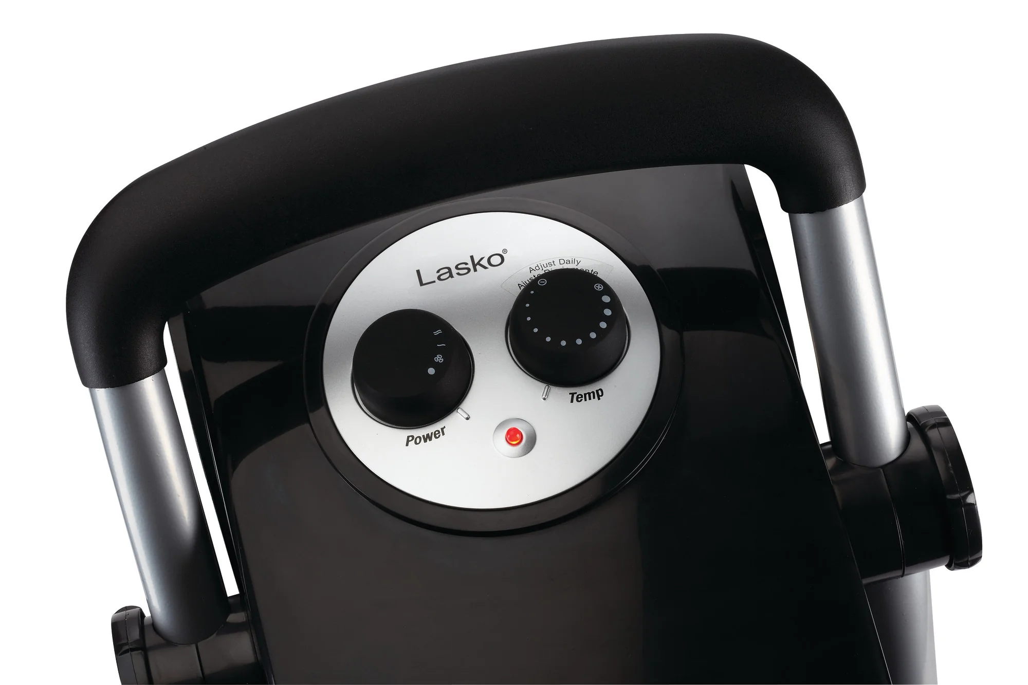 Lasko Pro Ceramic Utility Heater (2 heat settings, thermostat, black) - Image 8
