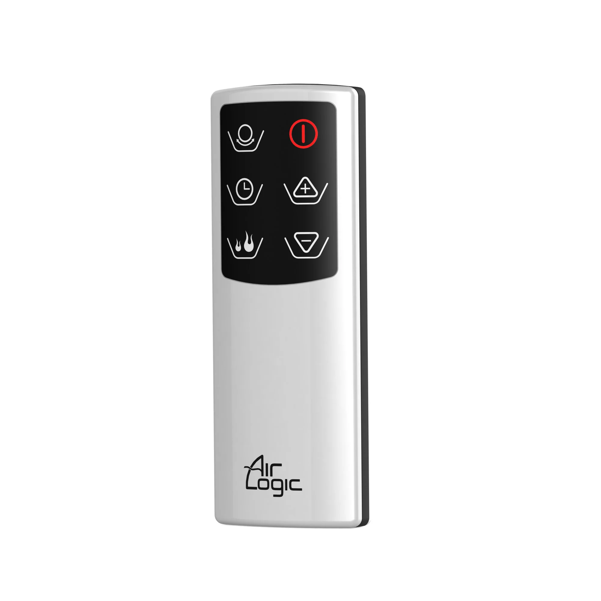 Lasko Air Logic 27" Bladeless Tower Heater (2 heat settings, remote, timer, white/gray) - Image 7