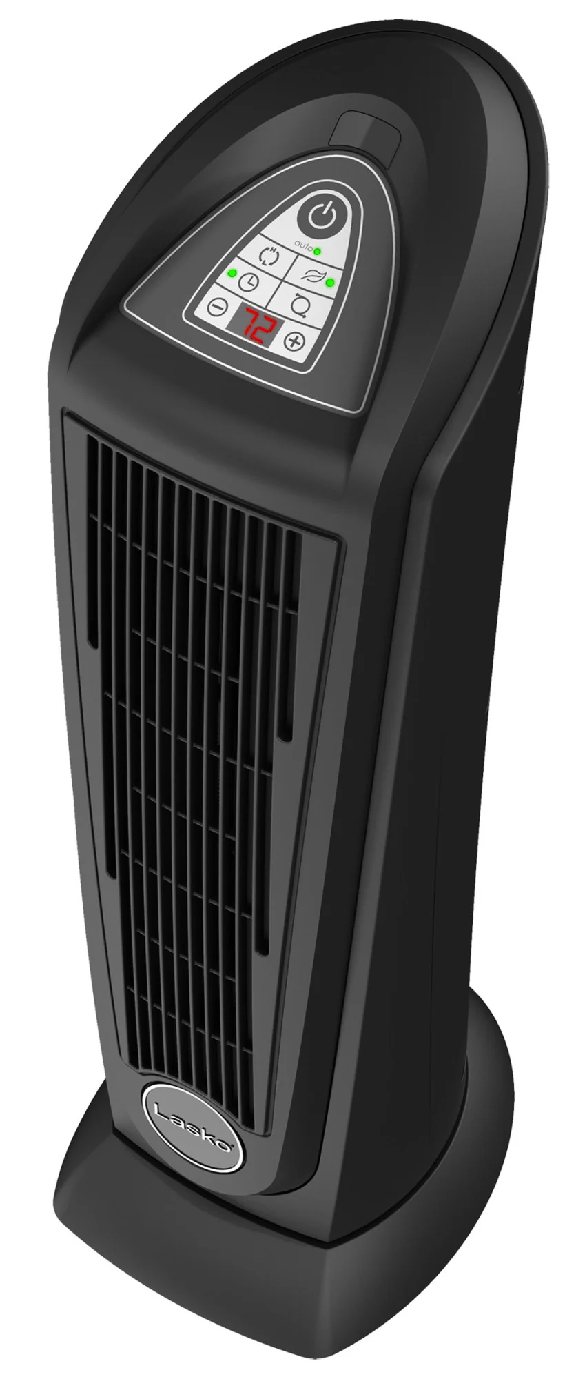 Lasko 23" Ceramic Tower Heater (2 heat settings, remote, timer, thermostat, tip-over switch, black) - Image 10