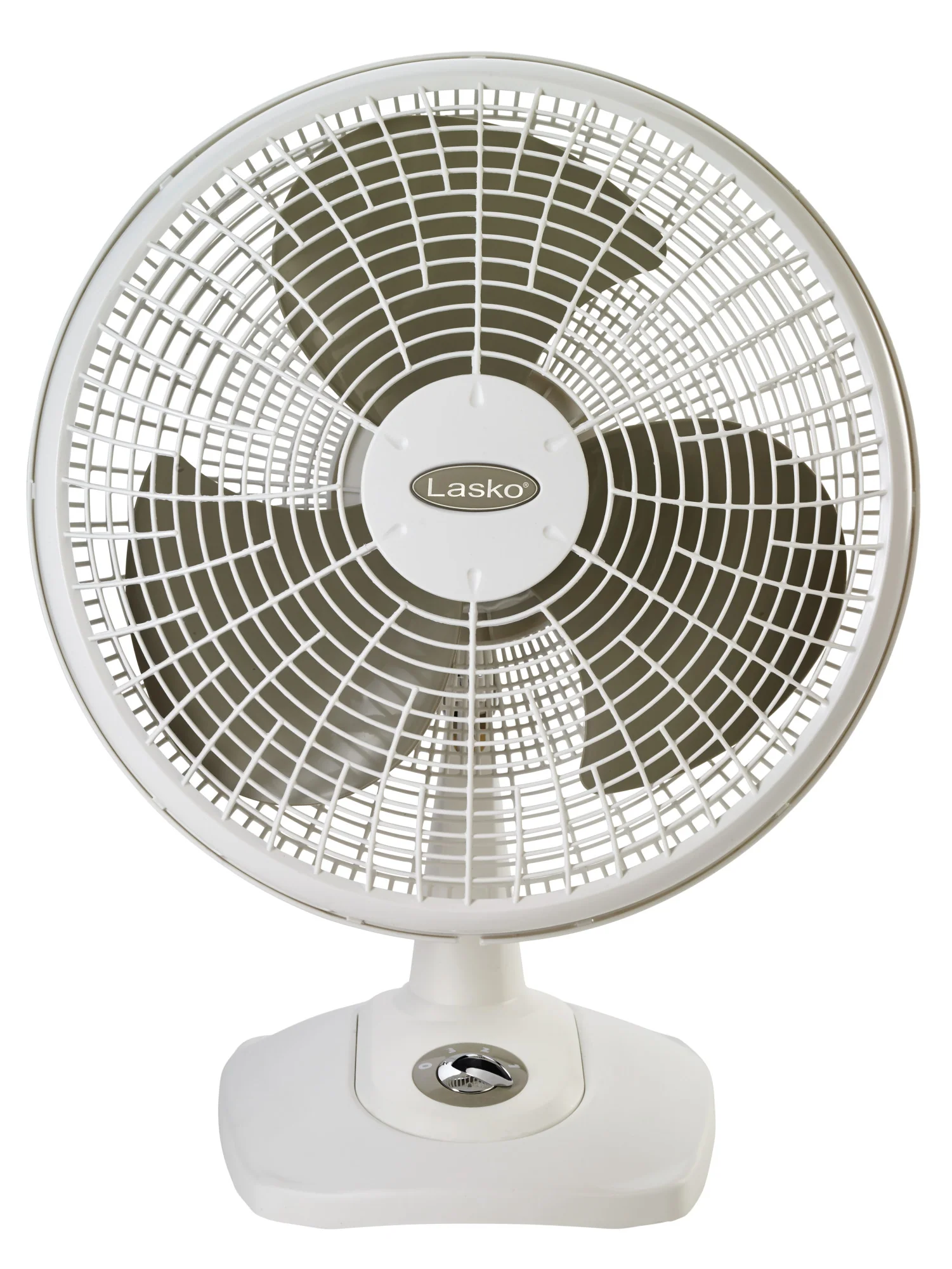 Lasko 16" Table Fan: Oscillating, 3-Speed, Tilting Head, White - Image 3