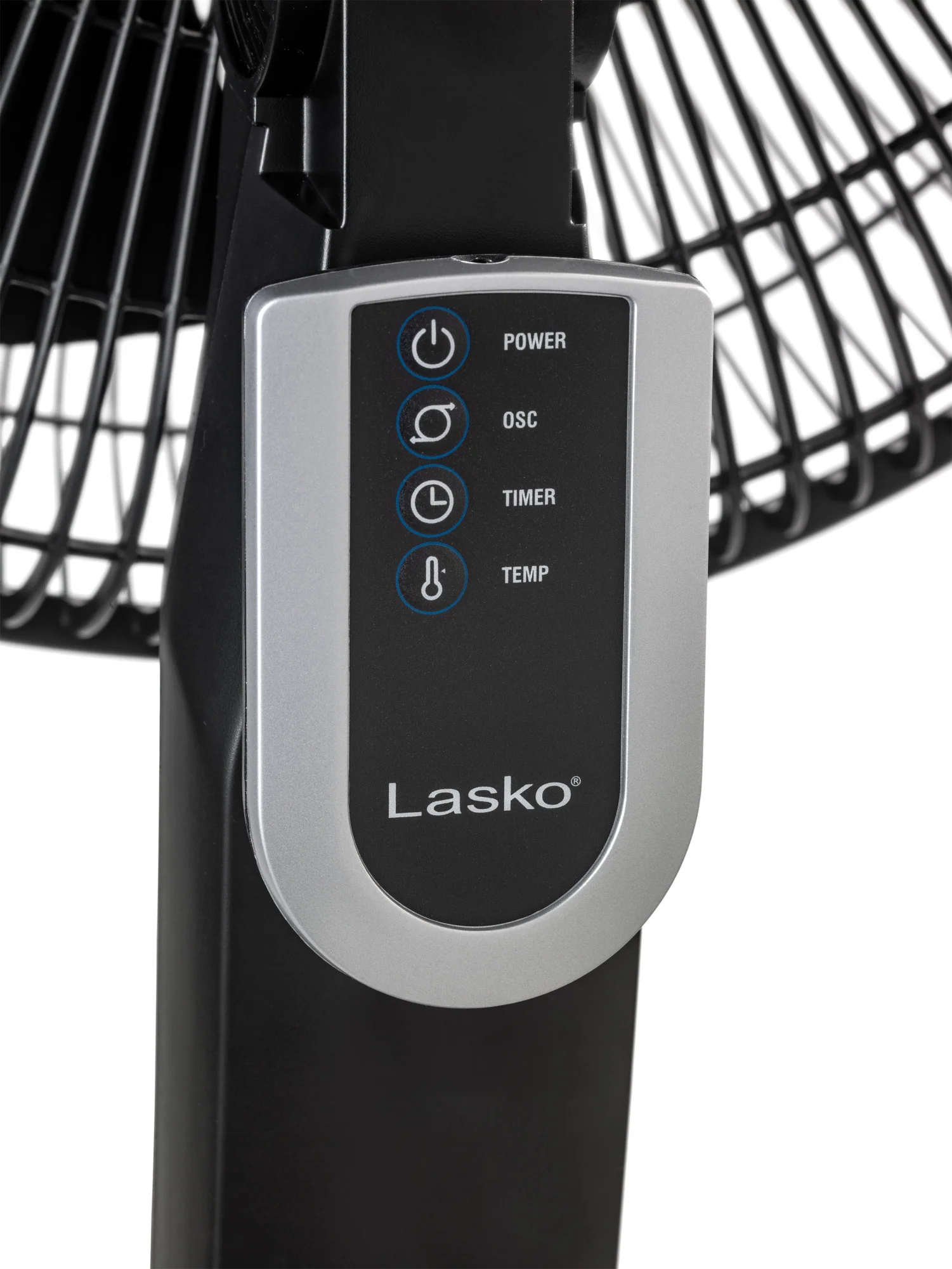 Lasko 16" Pedestal Fan: Oscillating, 4-Speed, Remote, Timer, Thermostat, Black - Image 13