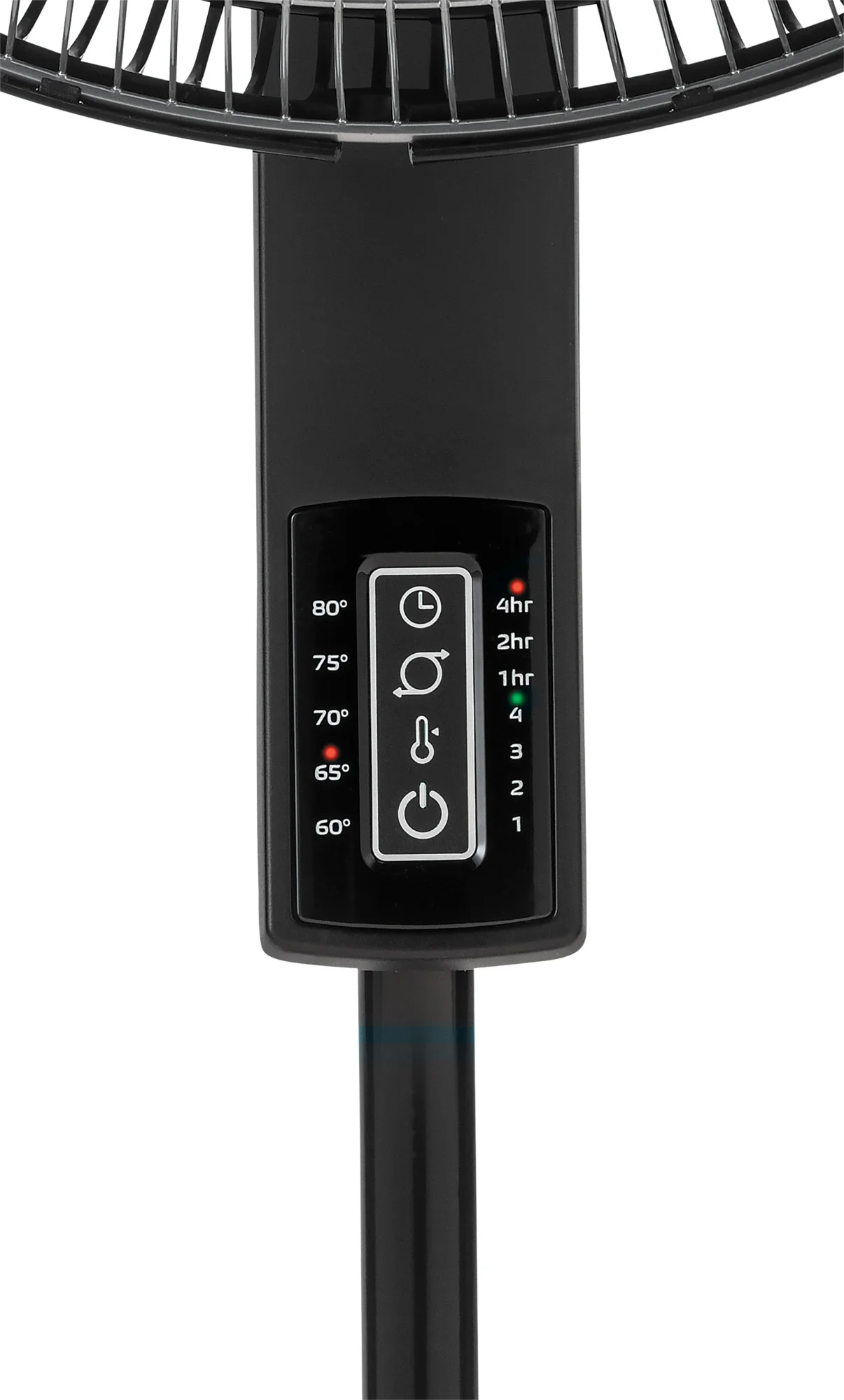 Lasko 16" Pedestal Fan: Oscillating, 4-Speed, Remote, Timer, Thermostat, Black - Image 9