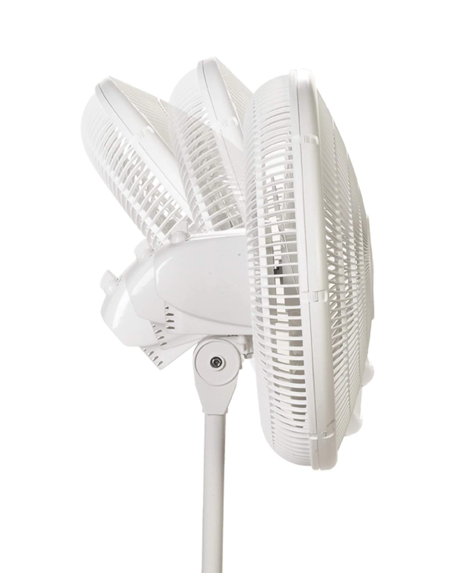 Lasko 16" Pedestal Fan: Oscillating, 3-Speed, Adjustable Height, White - Image 9