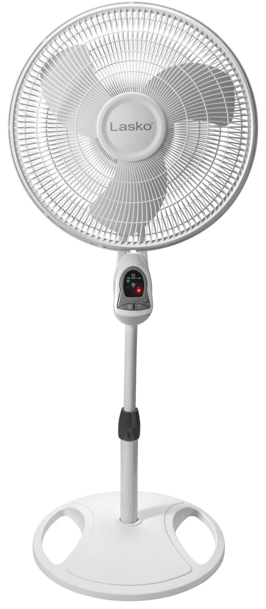 Lasko 16" Pedestal Fan: Oscillating, 3-Speed, Remote, Timer, White - Image 8