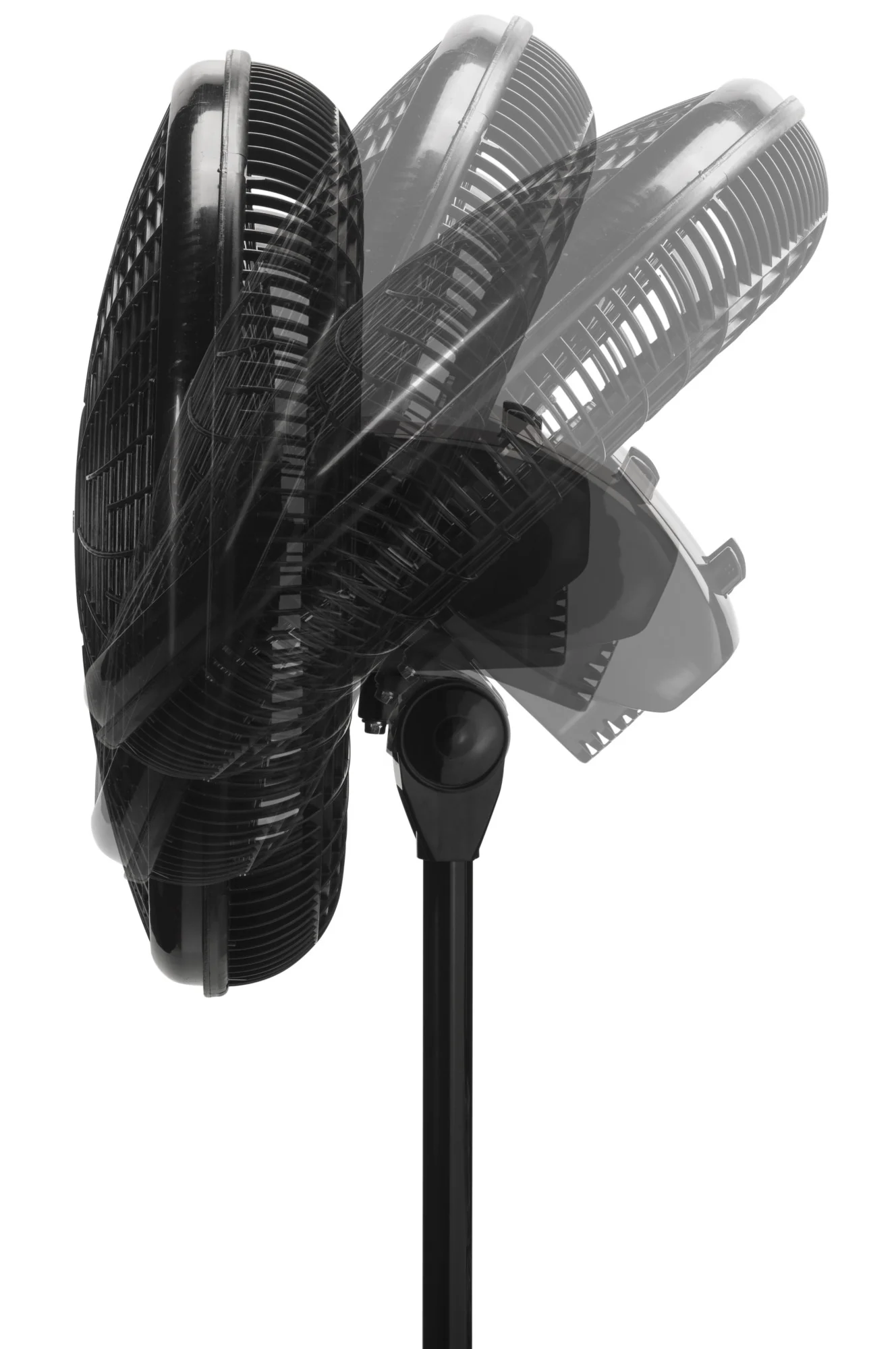Lasko 16" Pedestal Fan: Oscillating, 3-Speed,  Adjustable Height, Black - Image 5