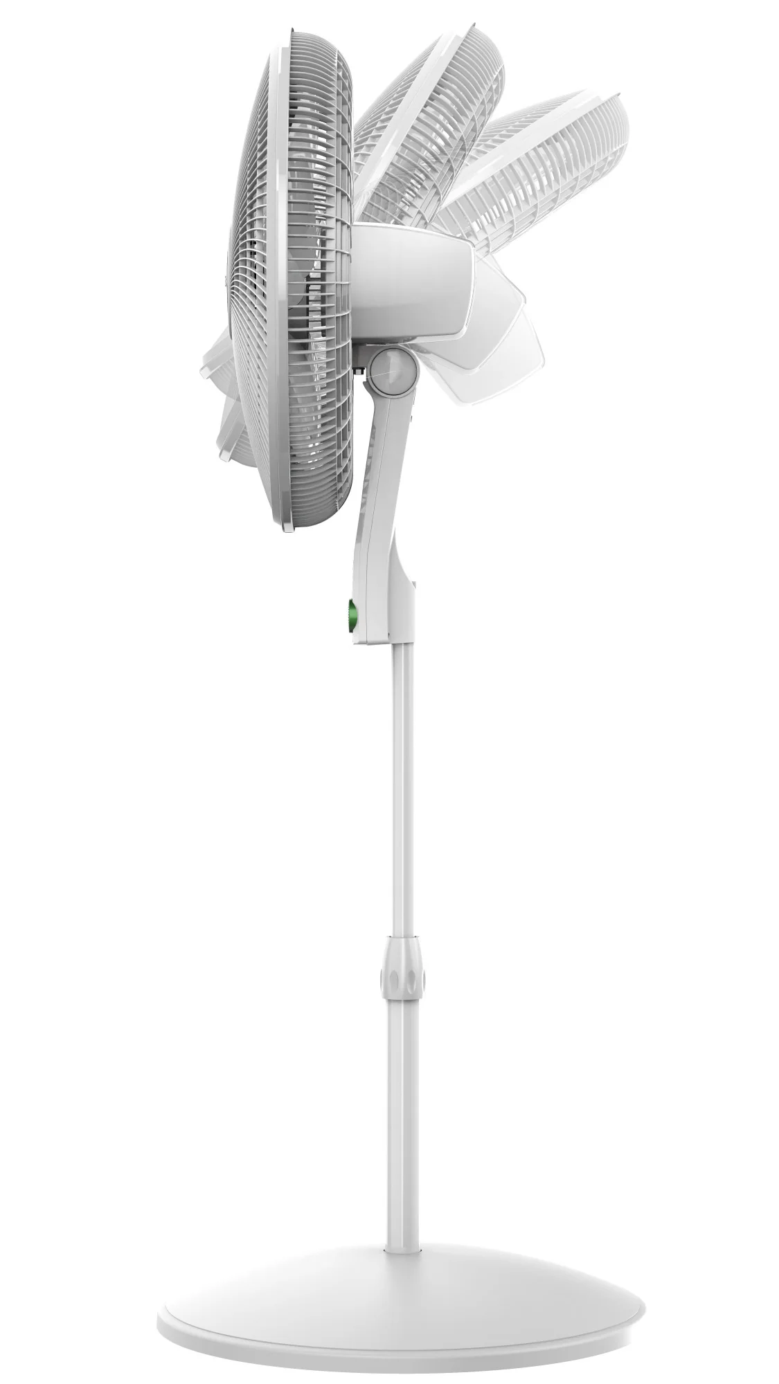 Lasko EcoQuiet 18" DC Pedestal Fan: Oscillating, 12-Speed, Remote, White - Image 11