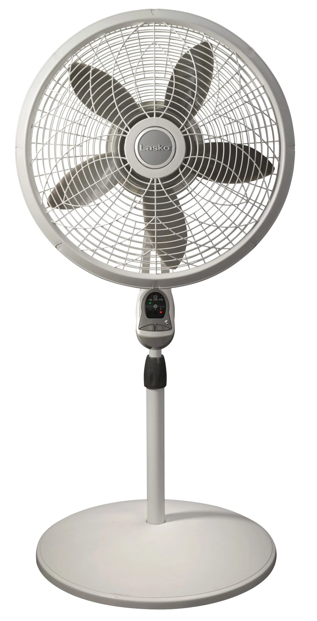 Lasko 18" Pedestal Fan: Oscillating, 3-Speed, Remote, Timer, White - Image 9