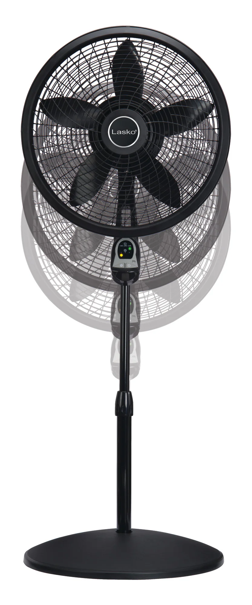 Lasko Cyclone 18" Pedestal Fan: Oscillating, 3-Speed, Remote, Timer, Black - Image 10