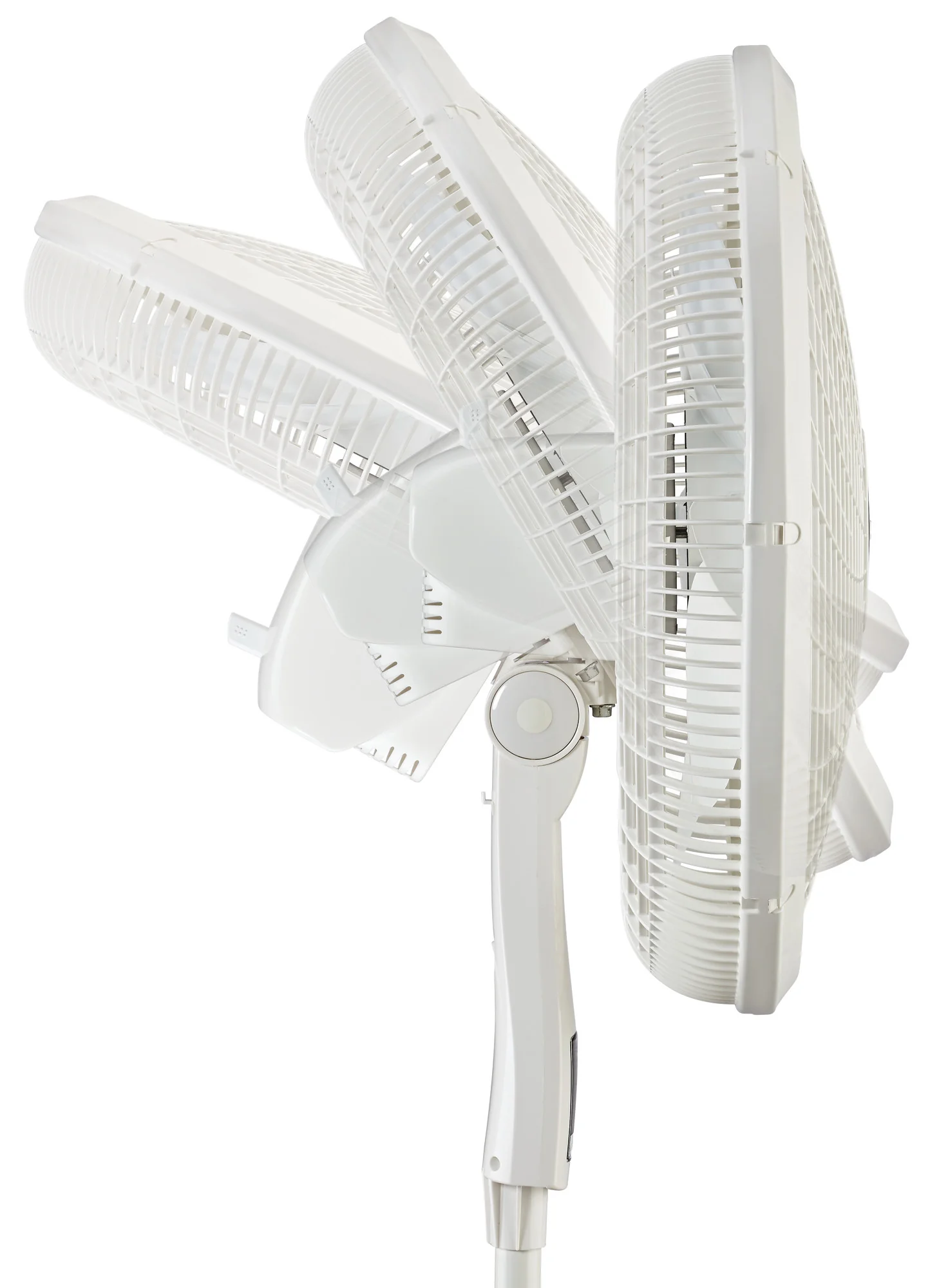 Lasko 18" Pedestal Fan: Oscillating, 4-Speed, Remote, Tilting Head, White - Image 5