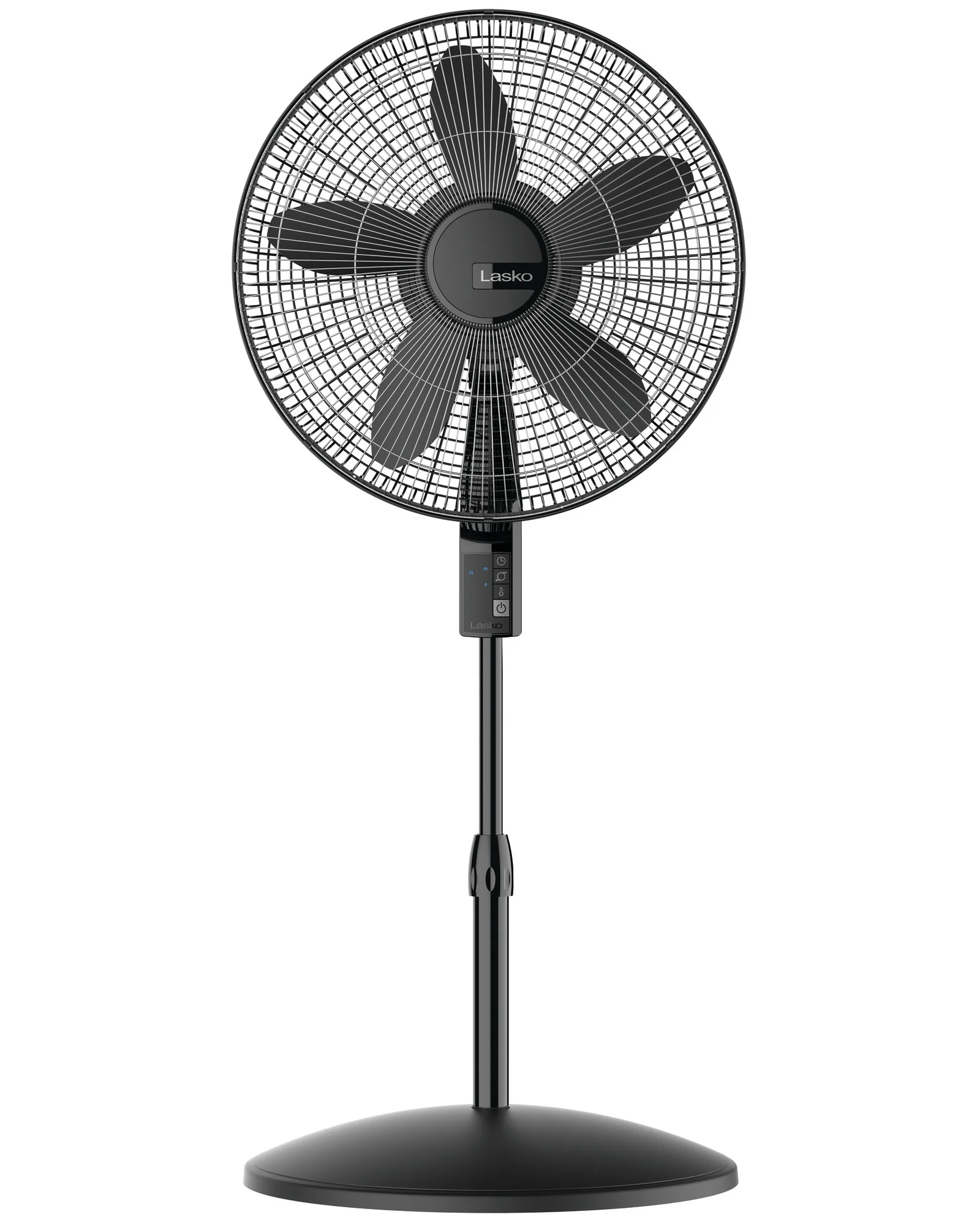Lasko 18" Pedestal Fan: Oscillating, 4-Speed, Remote, Timer, Black - Image 3