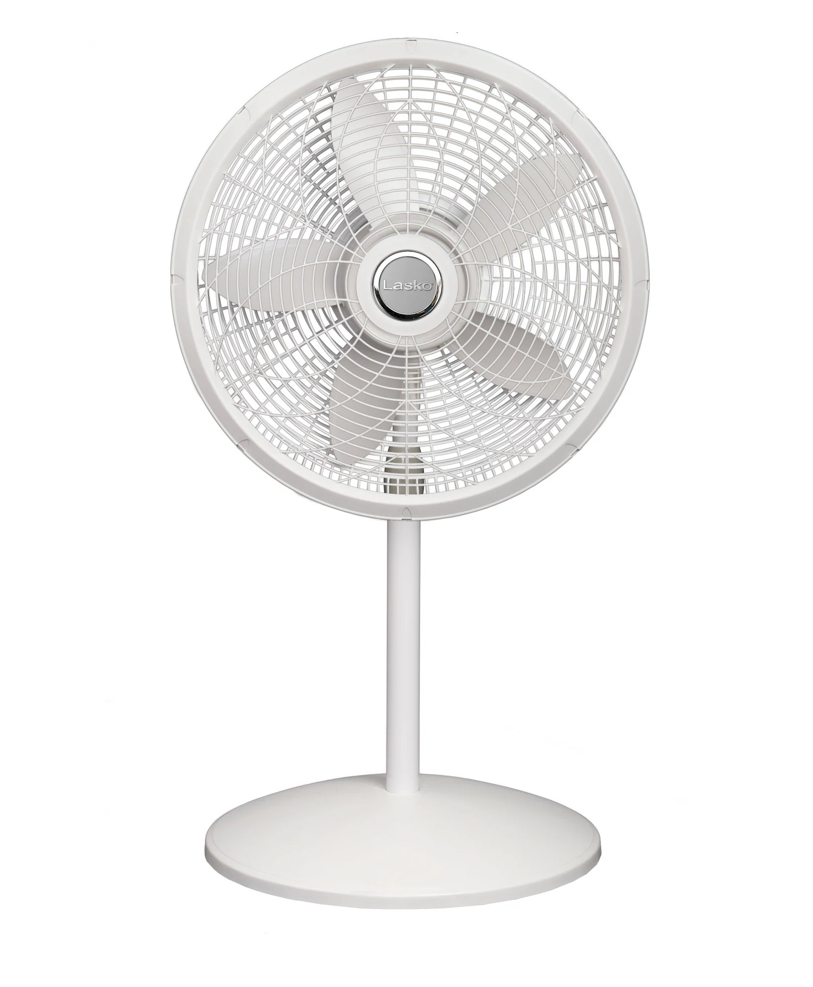 Lasko 18" Pedestal Fan: Oscillating, 3-Speed, Adjustable Height, White - Image 13
