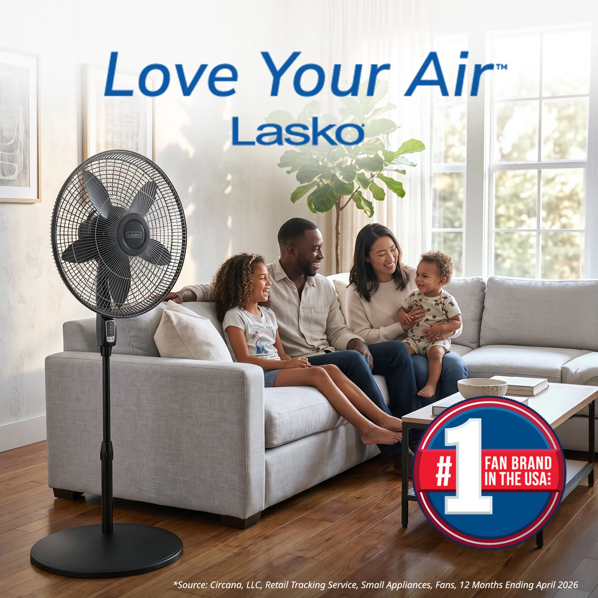 Lasko Cyclone Max 18" Pedestal Fan: Oscillating, 4-Speed, Remote, Black - Image 7