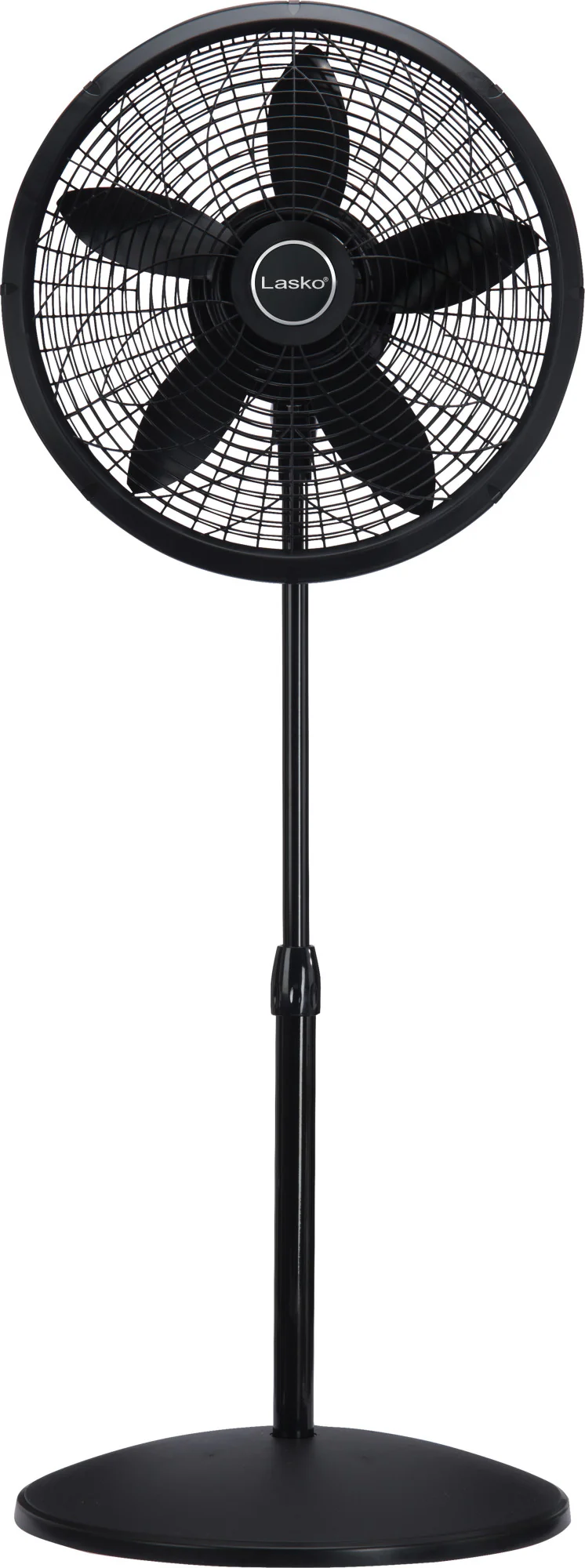 Lasko 18" Pedestal Fan: Oscillating, 3-Speed, Adjustable Height, Black - Image 7