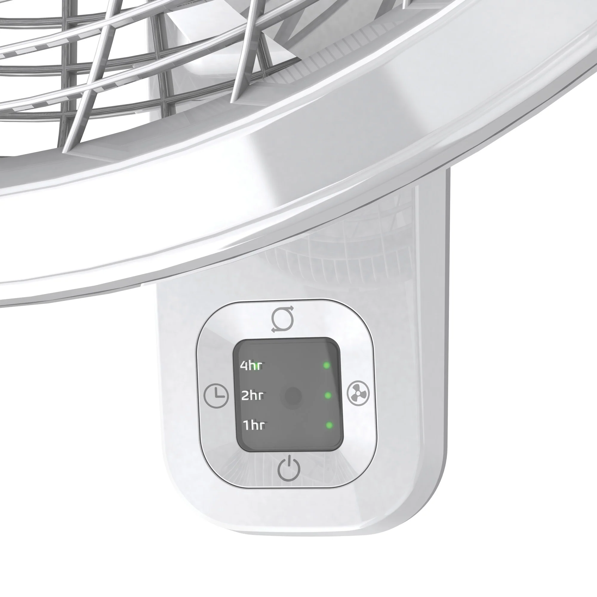 Lasko 18" Wall Mount Fan: Oscillating, 3-Speed, Remote, Timer, White - Image 4