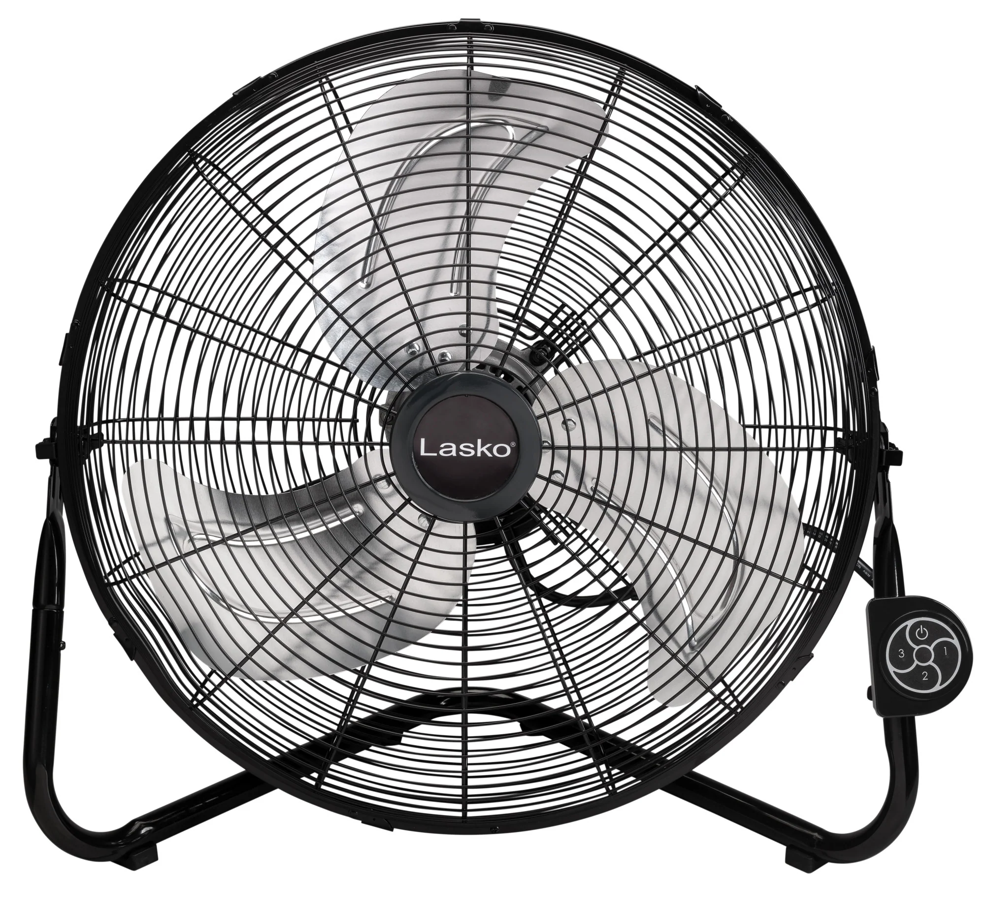 Lasko 20" High Velocity Floor Fan: Wall Mount, 3-Speed, Remote, Black - Image 8