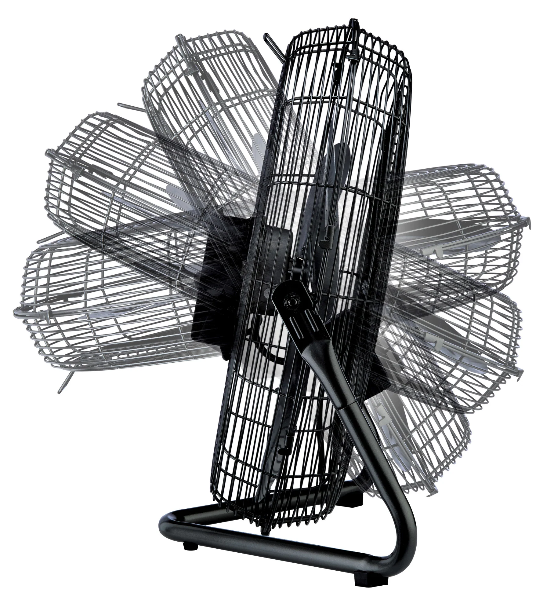 Lasko 20" High Velocity Floor Fan: Wall Mount, 3-Speed, Pivoting, Black - Image 9
