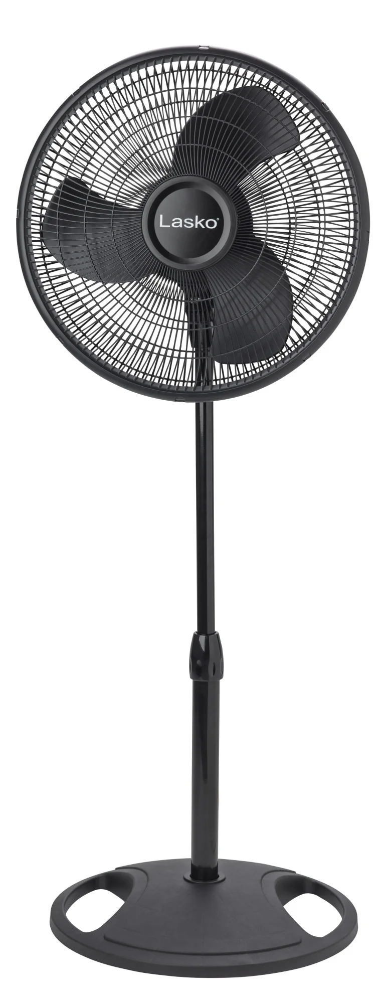 Lasko 16" Pedestal Fan: Oscillating, 3-Speed,  Adjustable Height, Black - Image 8