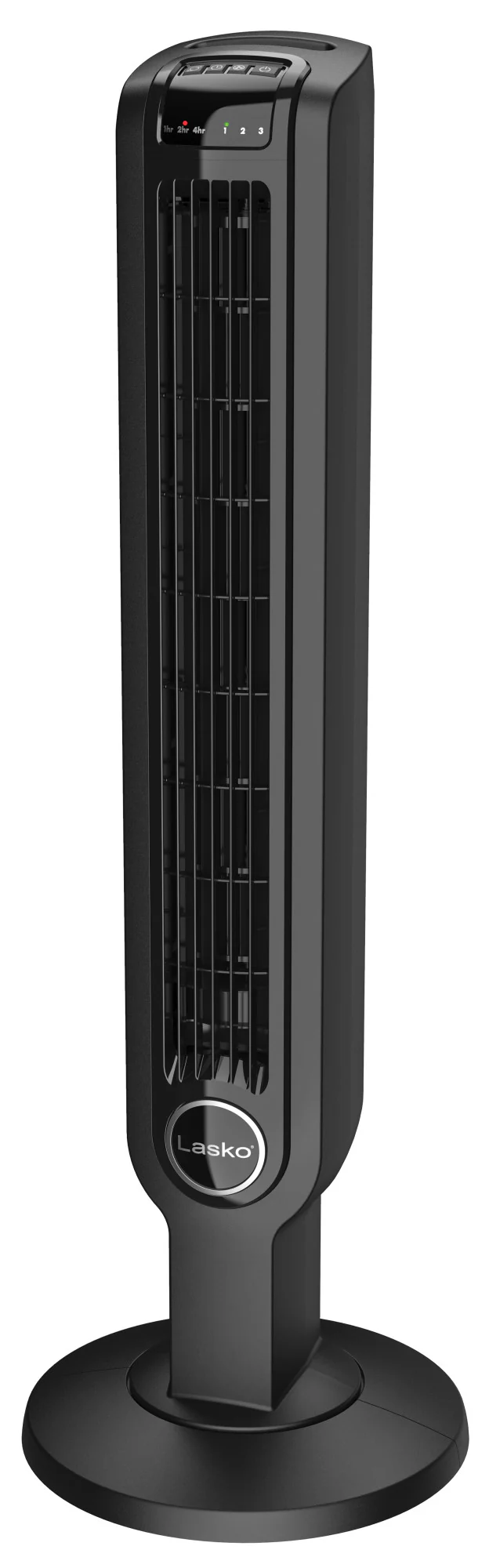 Lasko 36" Tower Fan: Oscillating, 3-Speed, Remote, Timer, Black