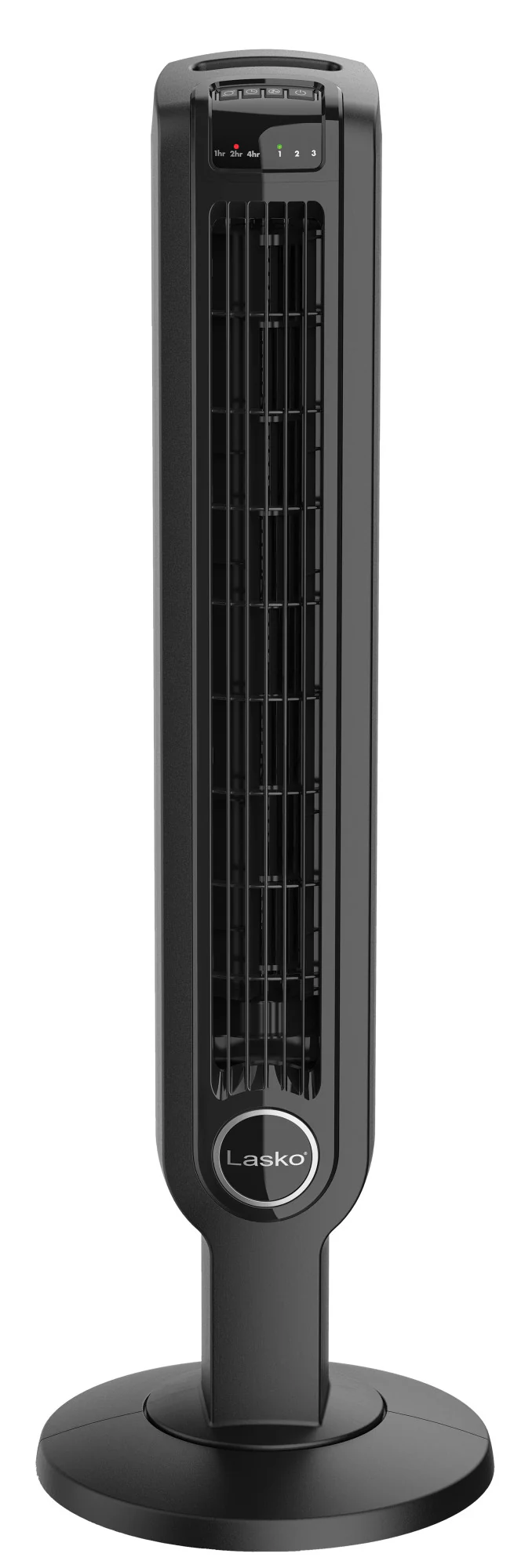 Lasko 36" Tower Fan: Oscillating, 3-Speed, Remote, Timer, Black - Image 3