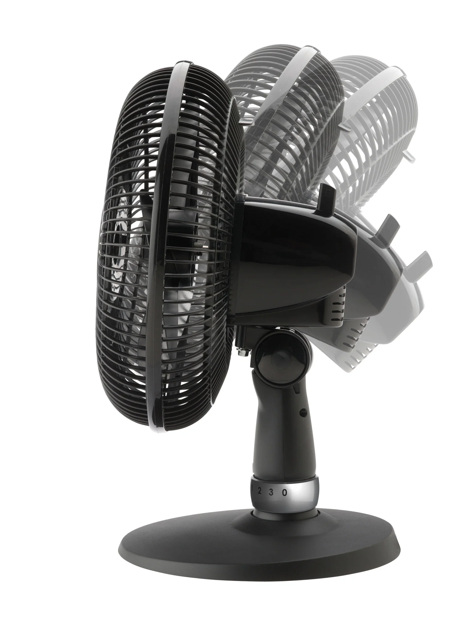 Lasko 12" Performance Table Fan: Oscillating, 3-Speed, Tilting Head, Black - Image 12