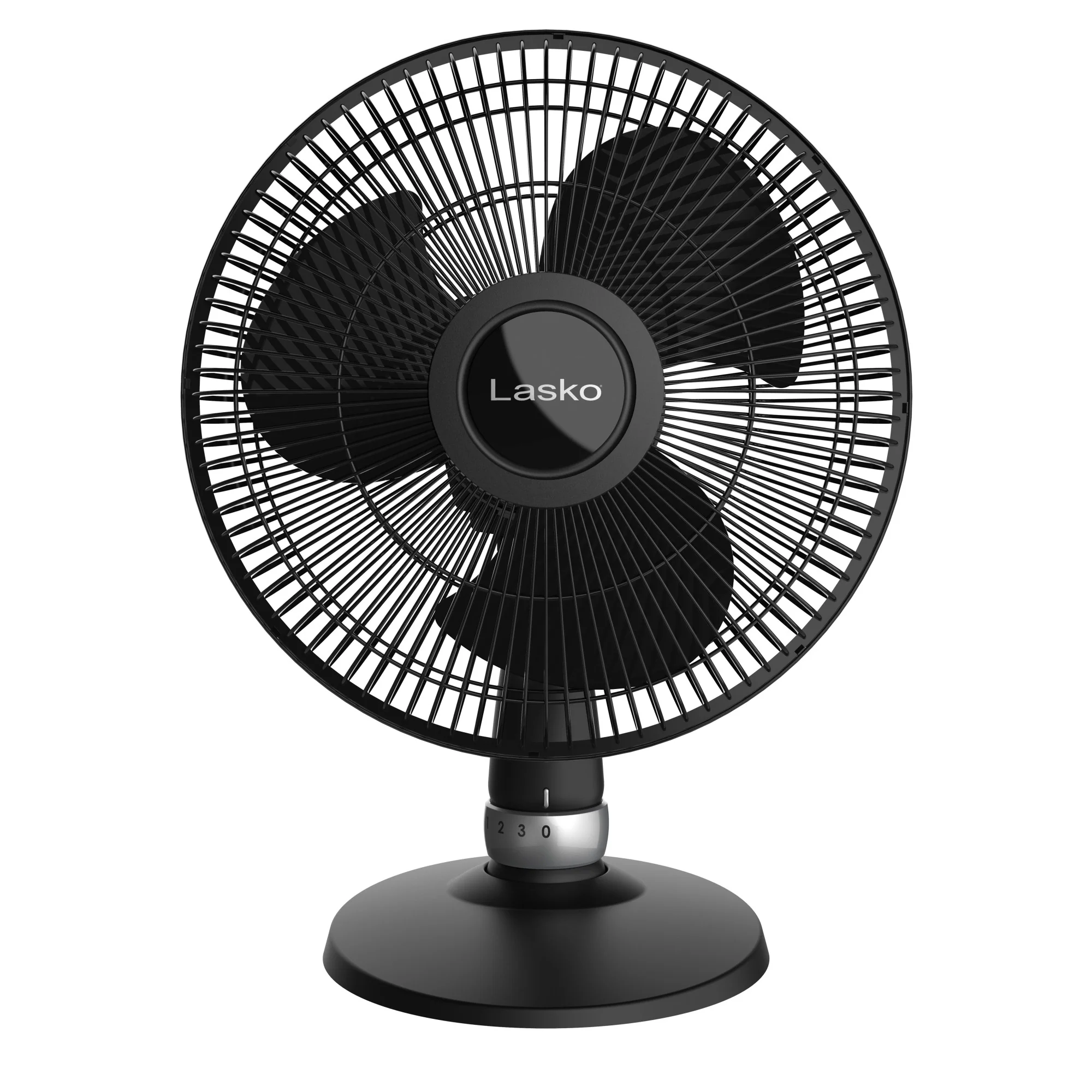 Lasko 12" Performance Table Fan: Oscillating, 3-Speed, Tilting Head, Black - Image 8