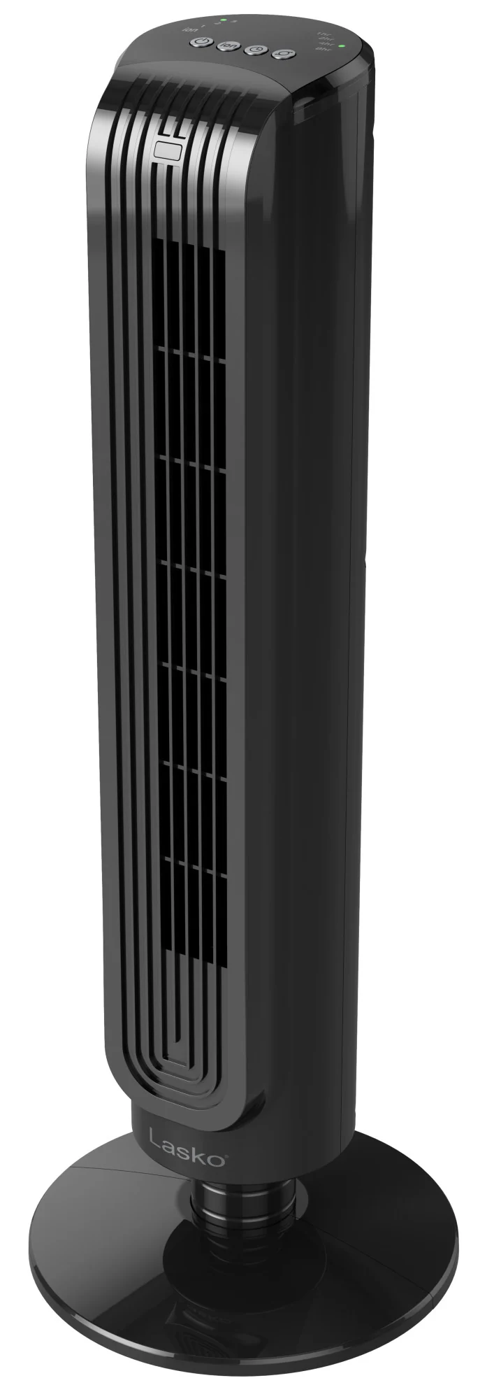 Lasko 32" Tower Fan: Oscillating, 3-Speed, Remote, Timer, Ionizer, Black - Image 6