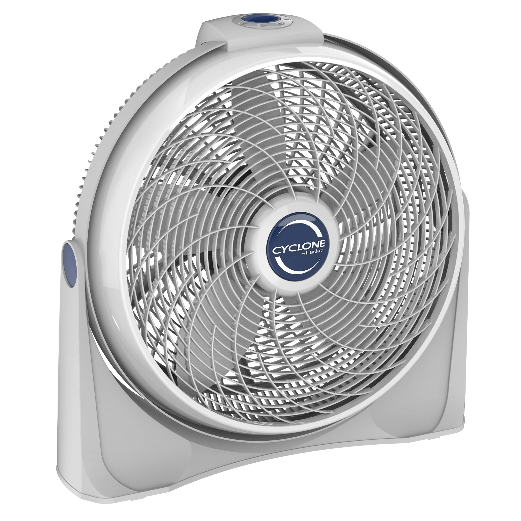 Lasko Cyclone 20" Air Circulator Fan: Wall Mount, 3-Speed, Pivoting, White